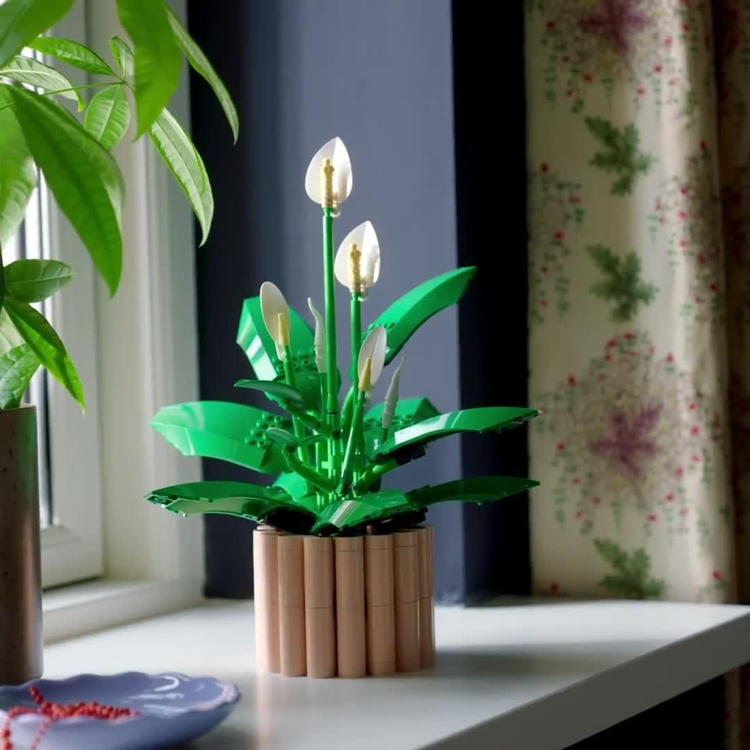 Image thumbnail 8 of 8 of LEGO Botanical Peace Lily Flower Decor Set&nbsp;11504