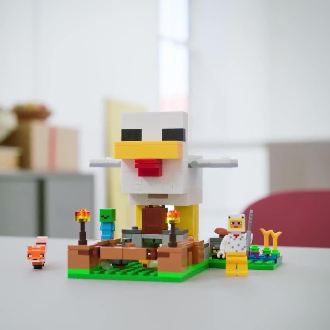 LEGO Minecraft Chicken Farm Gaming Toy 21585 | Very