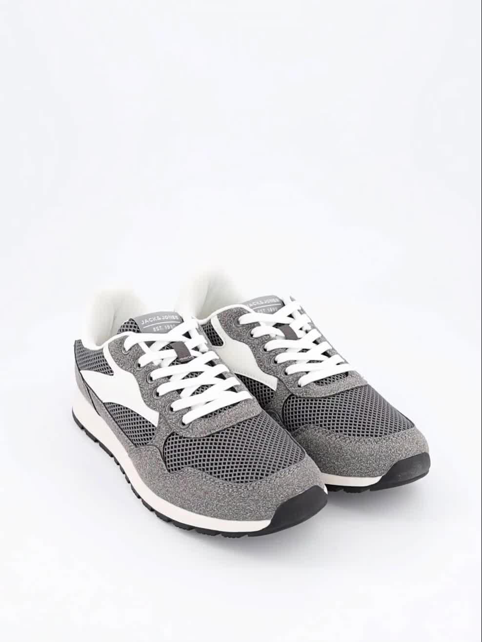 Image thumbnail 7 of 7 of Jack & Jones Swindon Combo Trainer - Grey