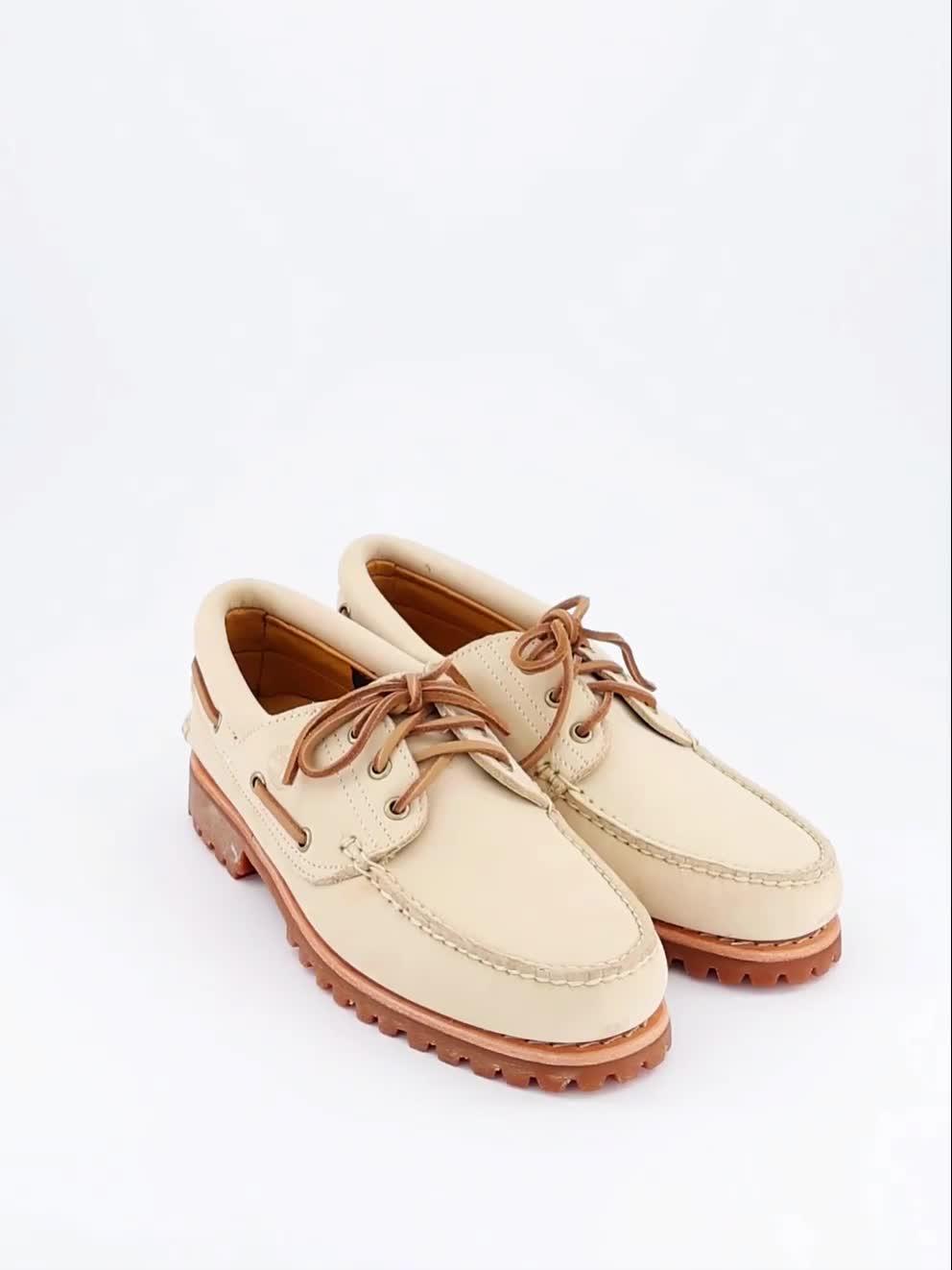 Image thumbnail 7 of 7 of Timberland Authentic Boat Shoe - Light Beige