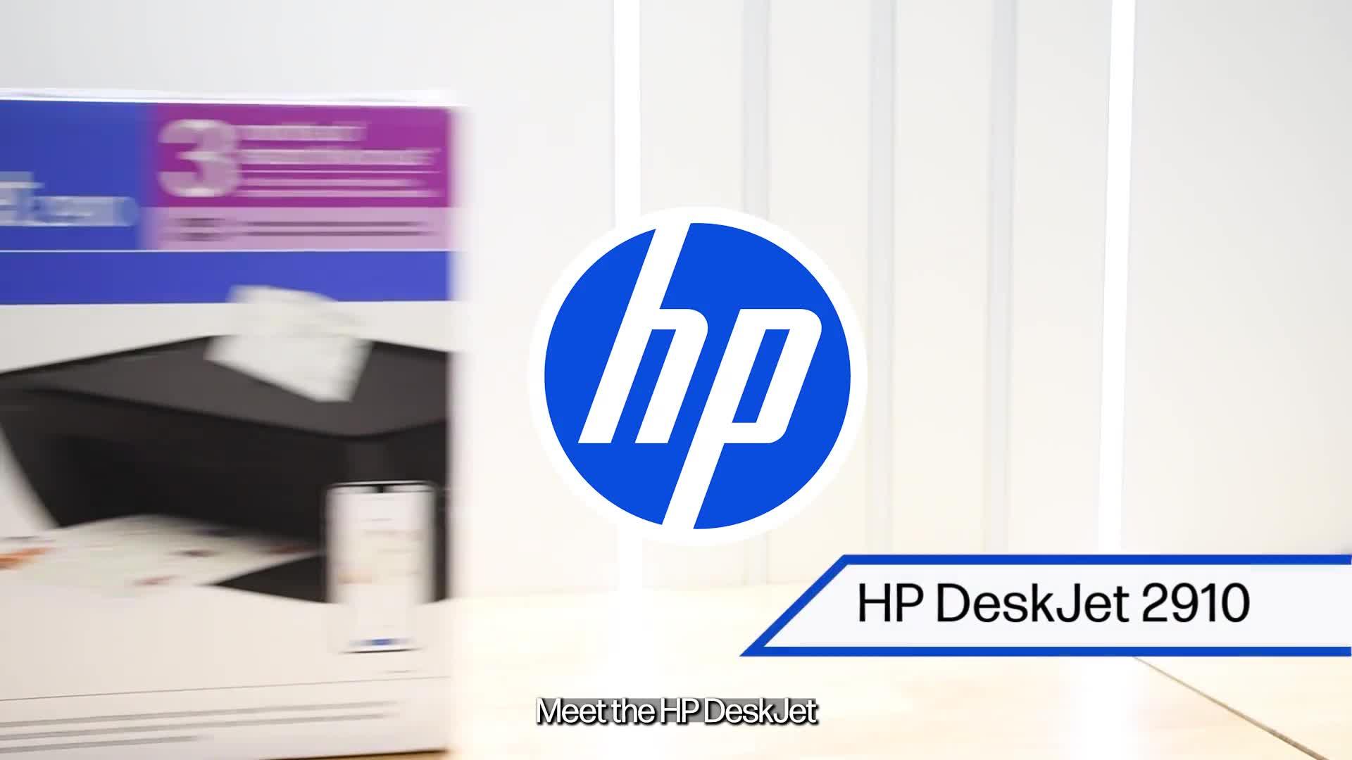 Image thumbnail 8 of 8 of HP DeskJet 2910 All-in&ndash;One Wireless Colour Printer with 3 months free Instant Ink &ndash; Black