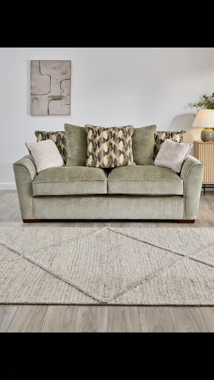 Image thumbnail 8 of 8 of The Very Collection Clover 3 Seater Scatterback Sofa&nbsp;- Made to Order in the UK