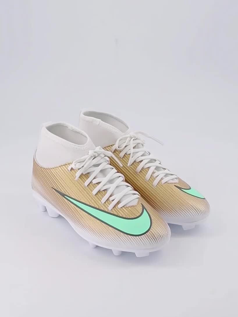 Image thumbnail 8 of 8 of Nike Junior Superfly 11 Club Firm/Multi Ground Km Football Boots - Gold