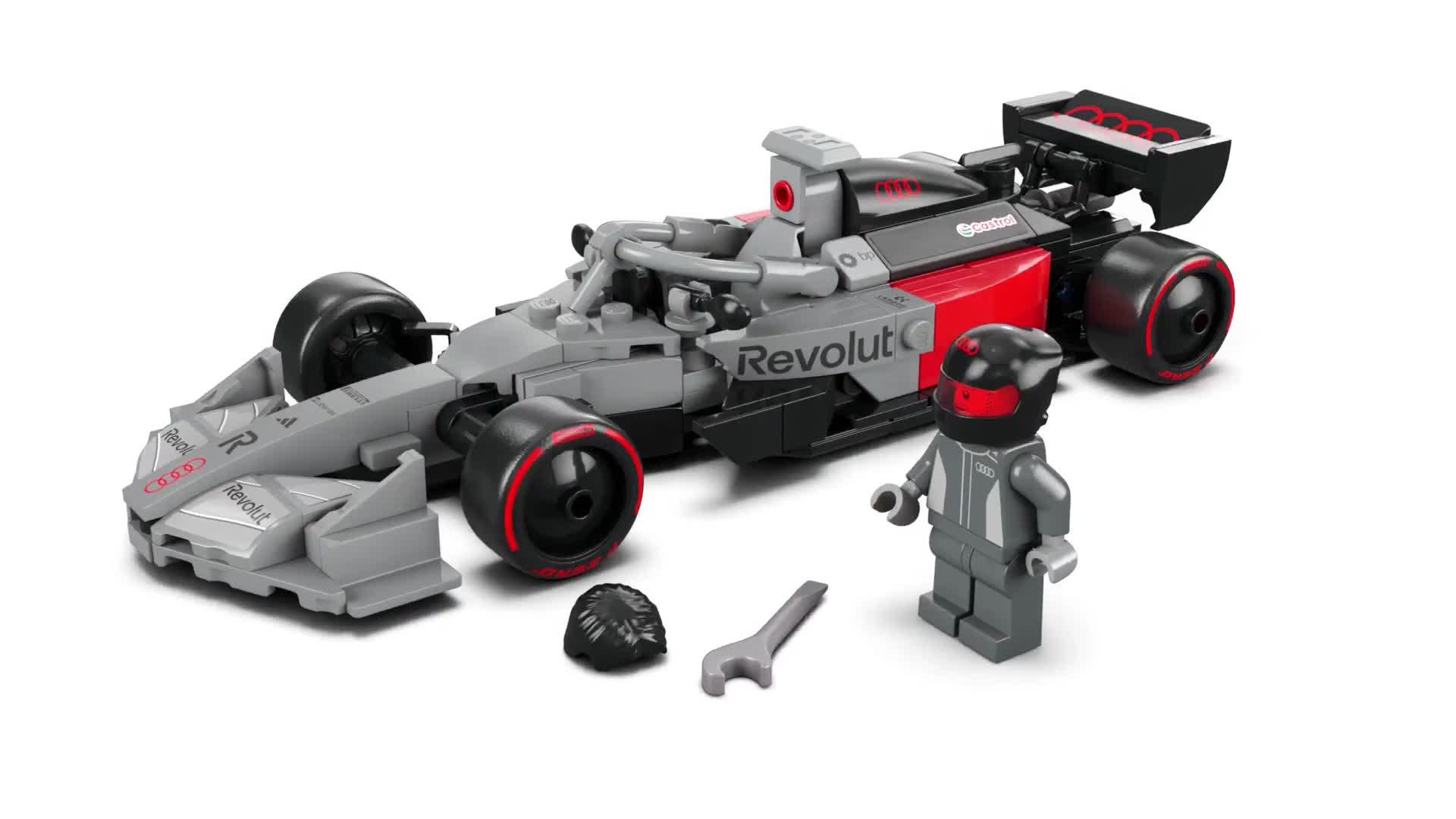 Image thumbnail 8 of 8 of LEGO Speed Champions Audi Revolut F1&reg; Team R26 Race Car 77259