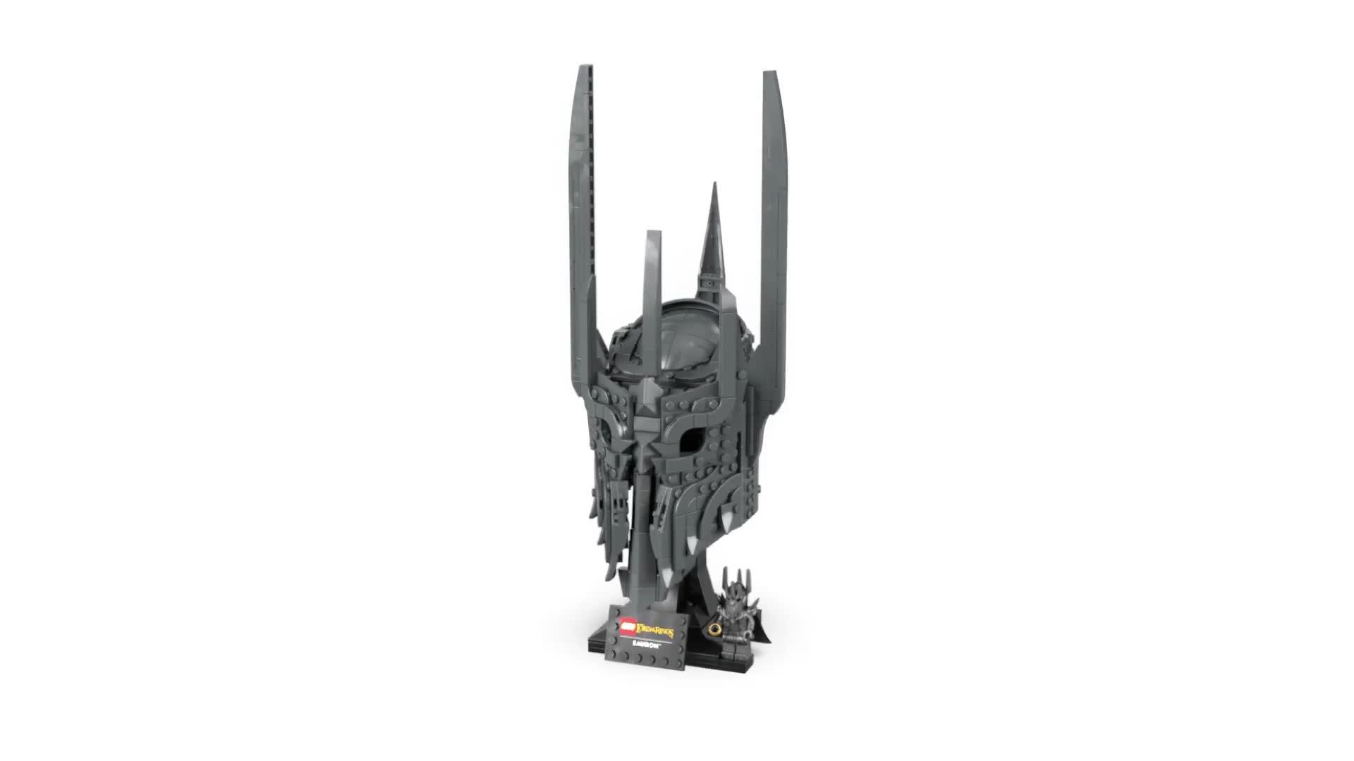 Image thumbnail 8 of 8 of LEGO Icons The Lord of the Rings: Sauron&rsquo;s Helmet 11373