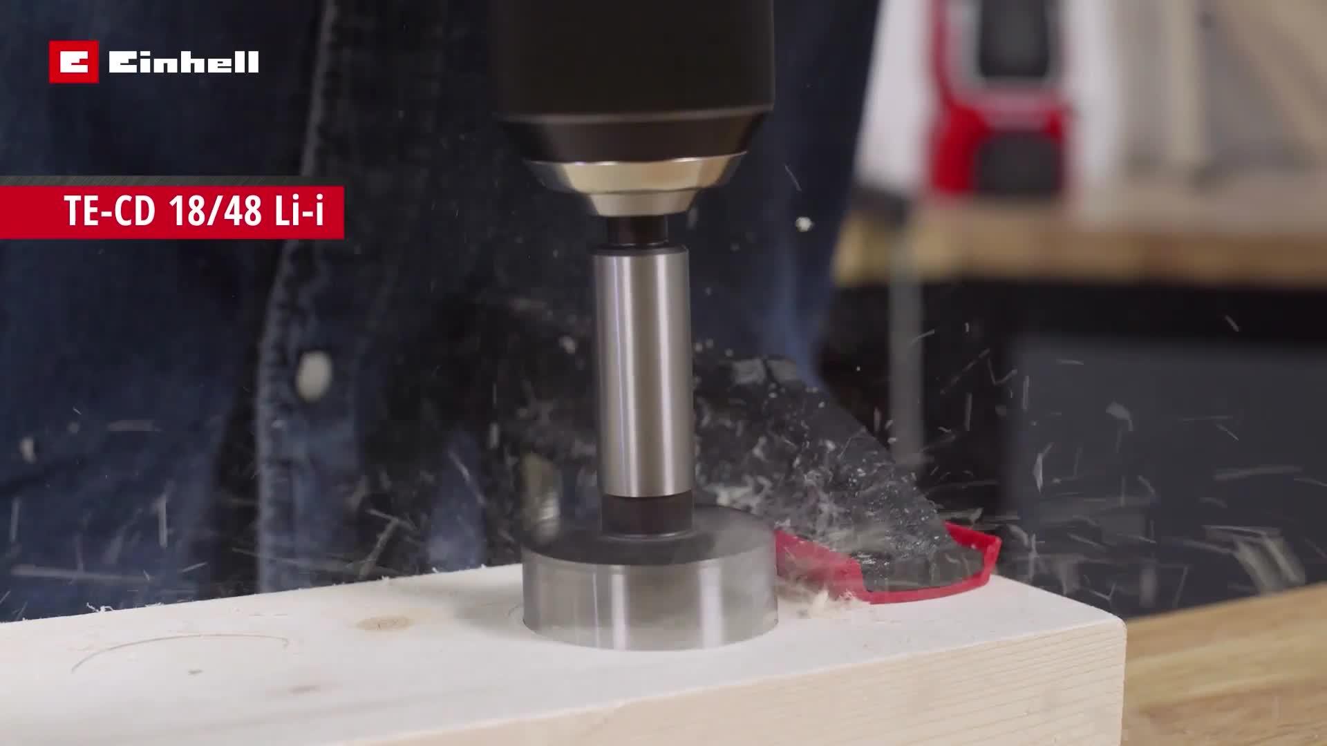 Image thumbnail 8 of 8 of Einhell PXC 18V 48Nm Combi Drill Kit 2 x 2Ah batteries