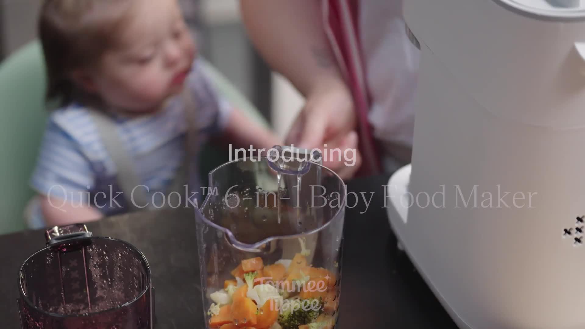 Image thumbnail 7 of 7 of Tommee Tippee TT 6 in 1 Baby Food Maker - Black