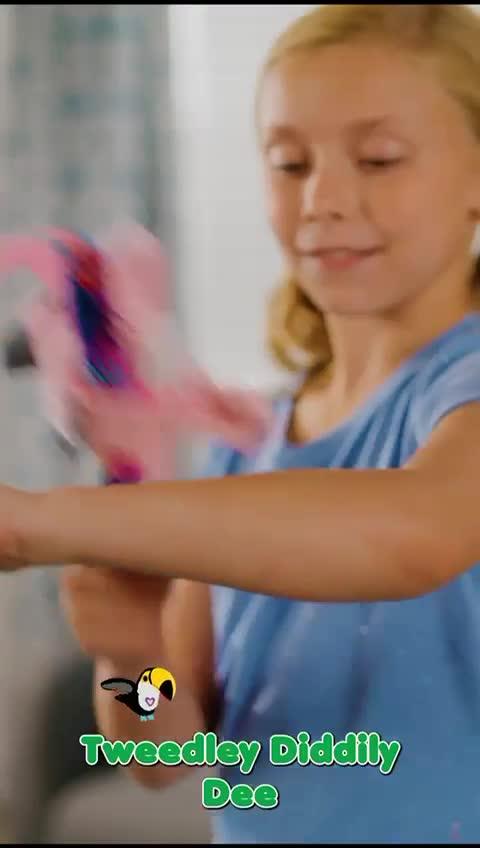 Image thumbnail 5 of 5 of Happy Yappers Blue Parrot Interactive Soft Toy