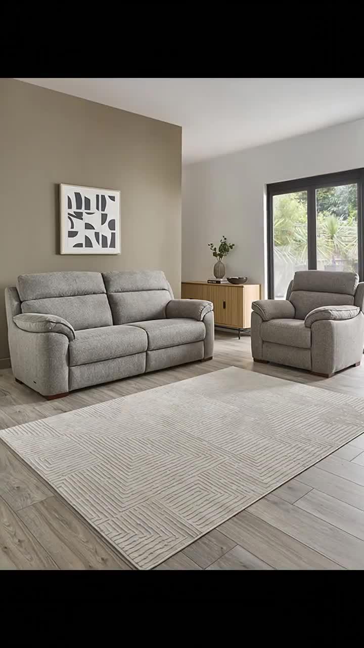 Image thumbnail 7 of 7 of The Very Collection Sander Fabric 3 Seater + Armchair (Buy &amp; SAVE!)&nbsp;-&nbsp;FSC&reg; Certified