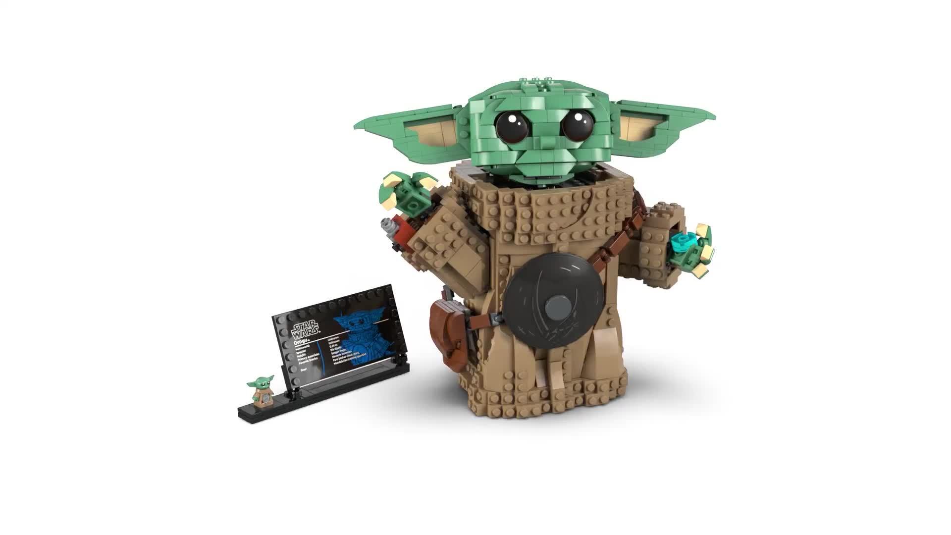 Image thumbnail 8 of 8 of LEGO Star Wars Grogu&trade; (Mandalorian Apprentice) Set 75446