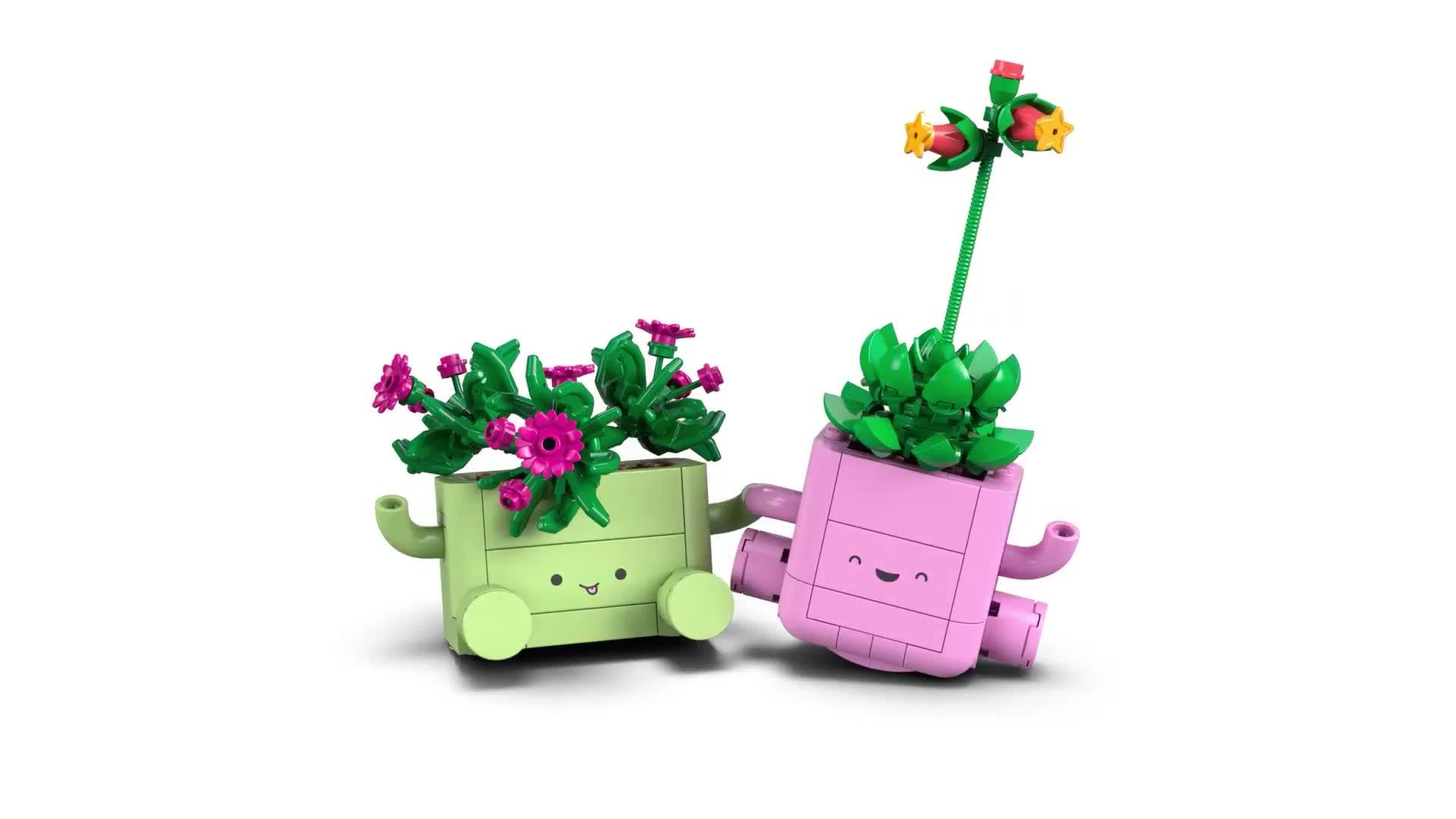Image thumbnail 8 of 8 of LEGO Botanical Rocking Plants Building Set 11506