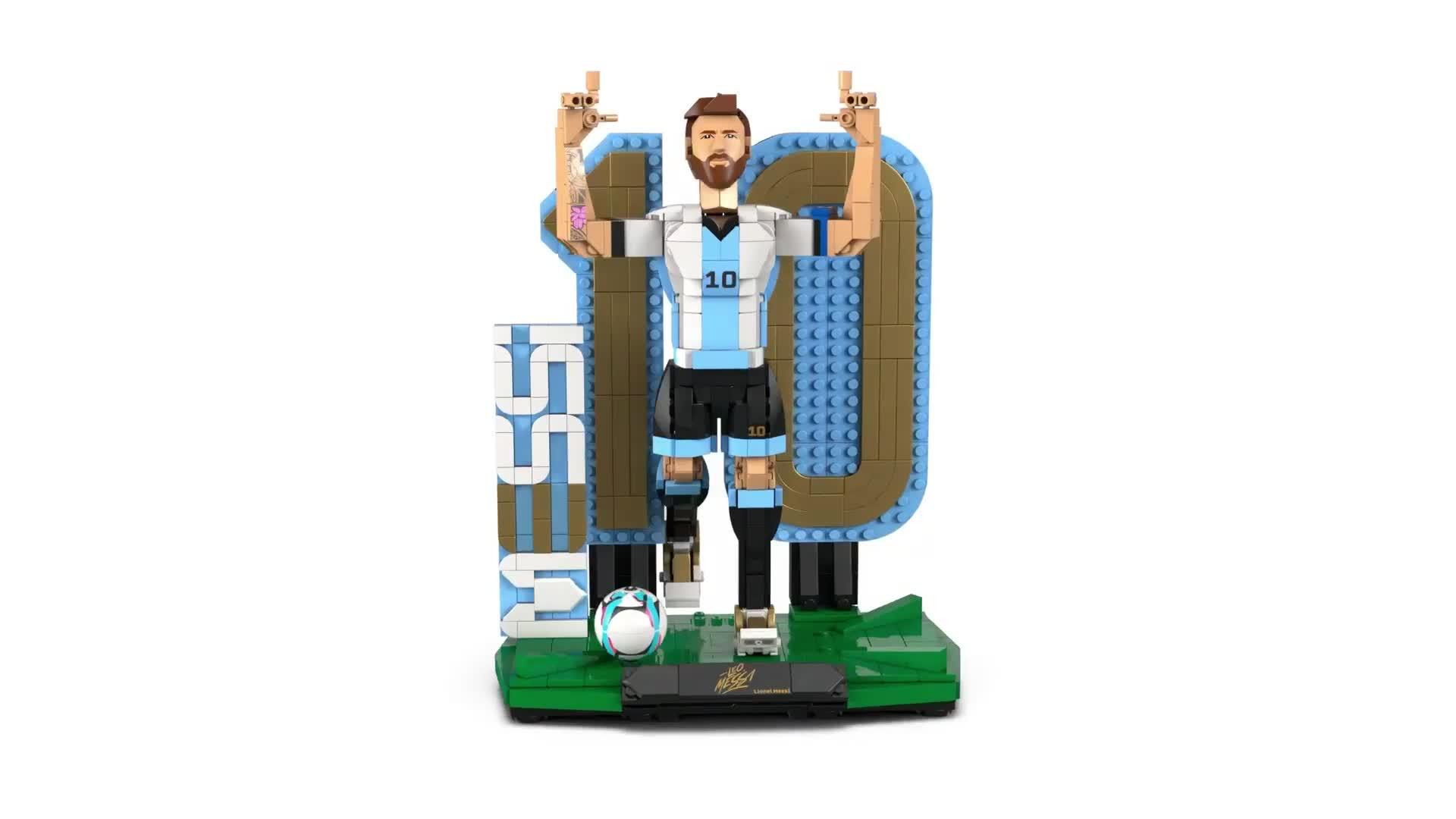Image thumbnail 8 of 8 of LEGO Editions Lionel Messi - Football Legend 43015