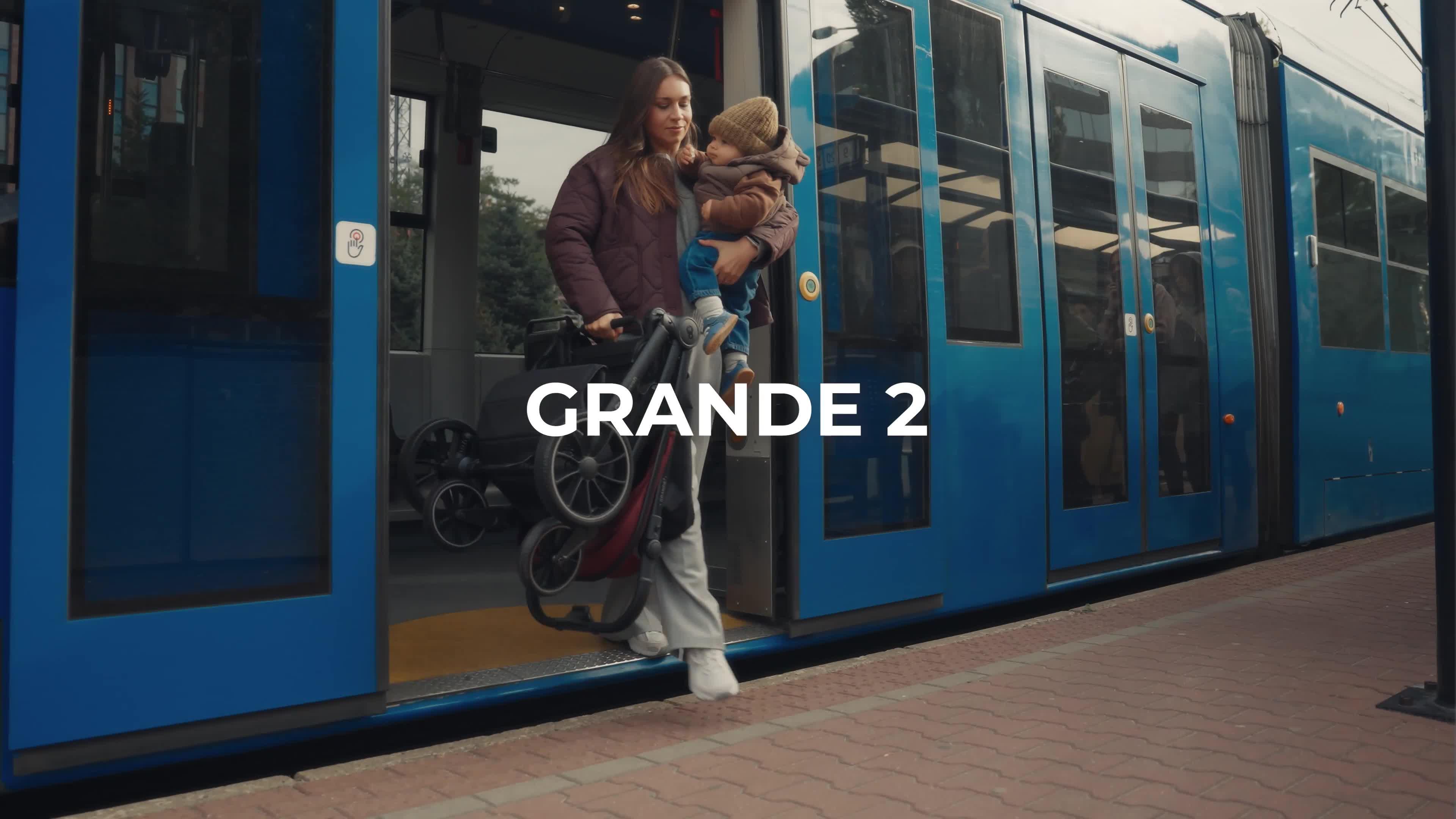 Image thumbnail 8 of 8 of Kinderkraft Grande 2 Pushchair - Green