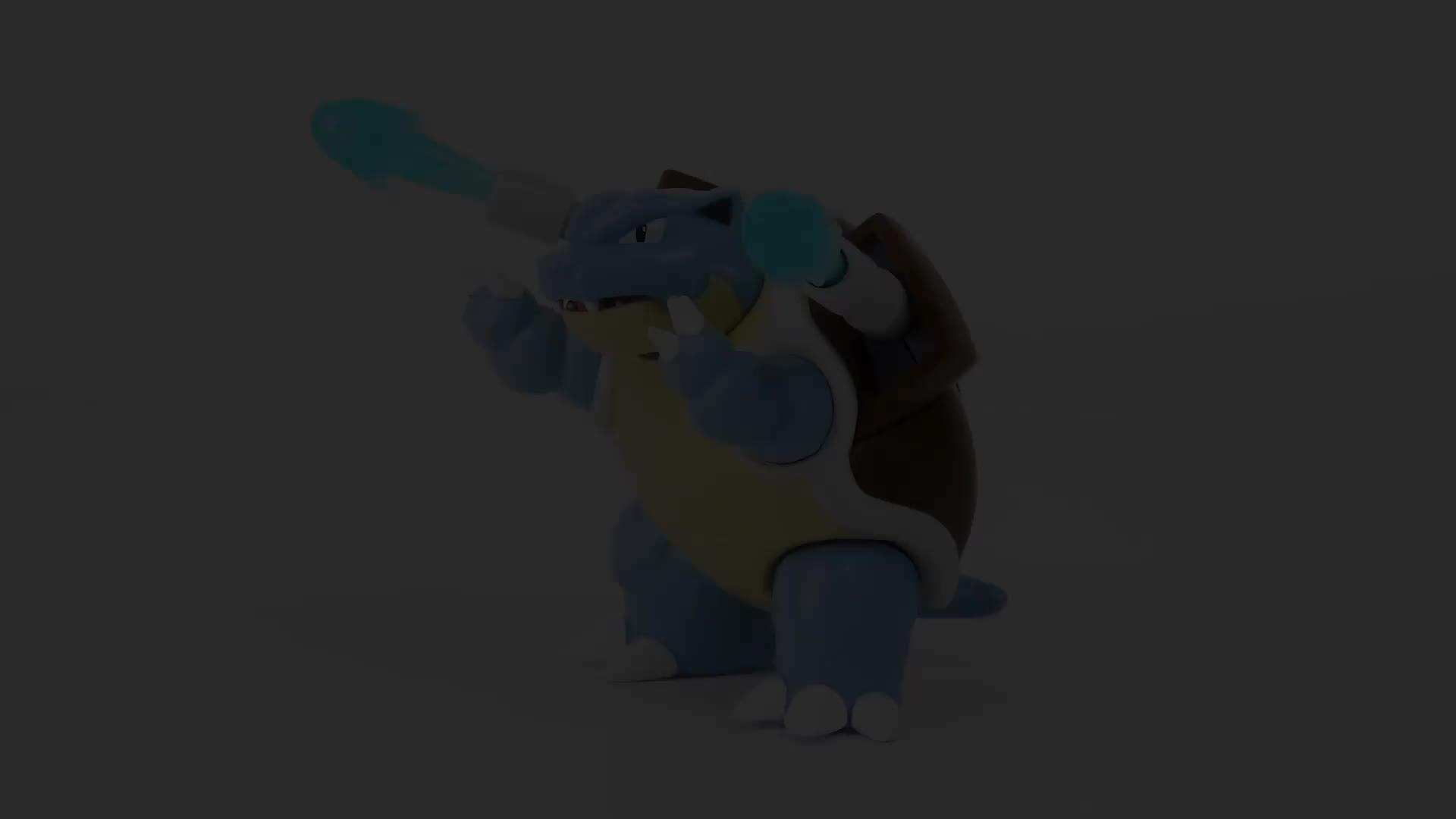 Image thumbnail 6 of 6 of Pokemon Pokemon Blastoise 4.5-Inch Battle Feature Figure