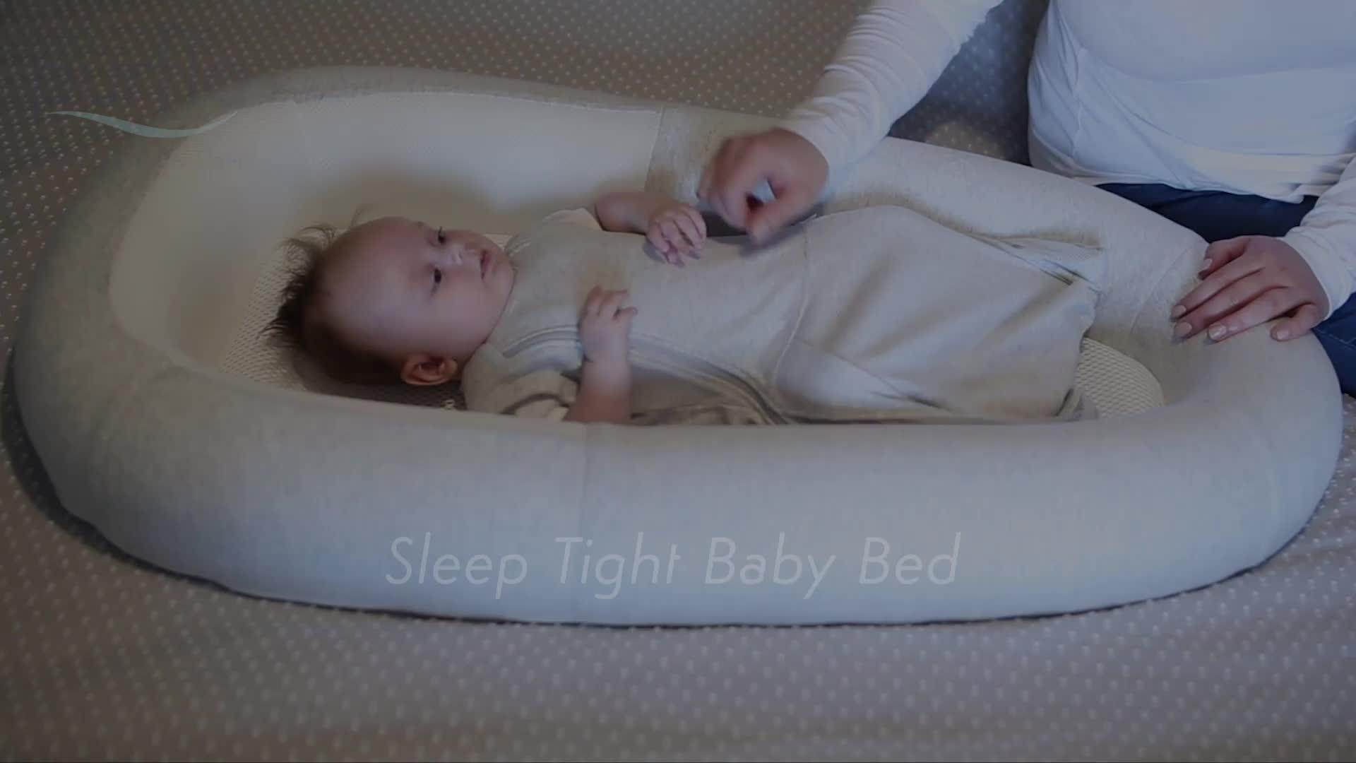 Image thumbnail 8 of 8 of PurFlo Sleep Tight Baby Bed- Minimal Grey