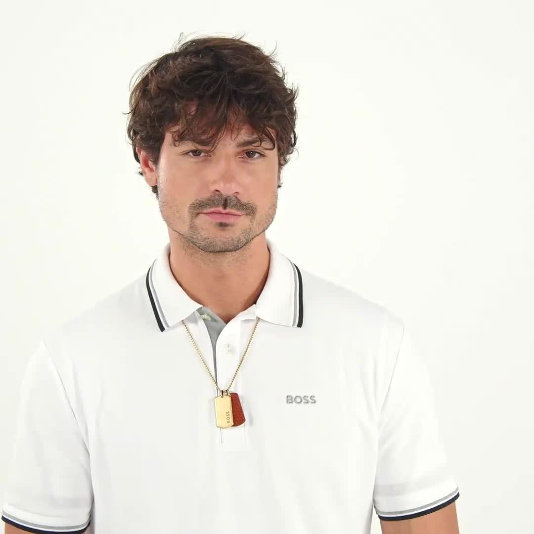Image thumbnail 8 of 8 of BOSS Gents Devon Gold IP Necklace