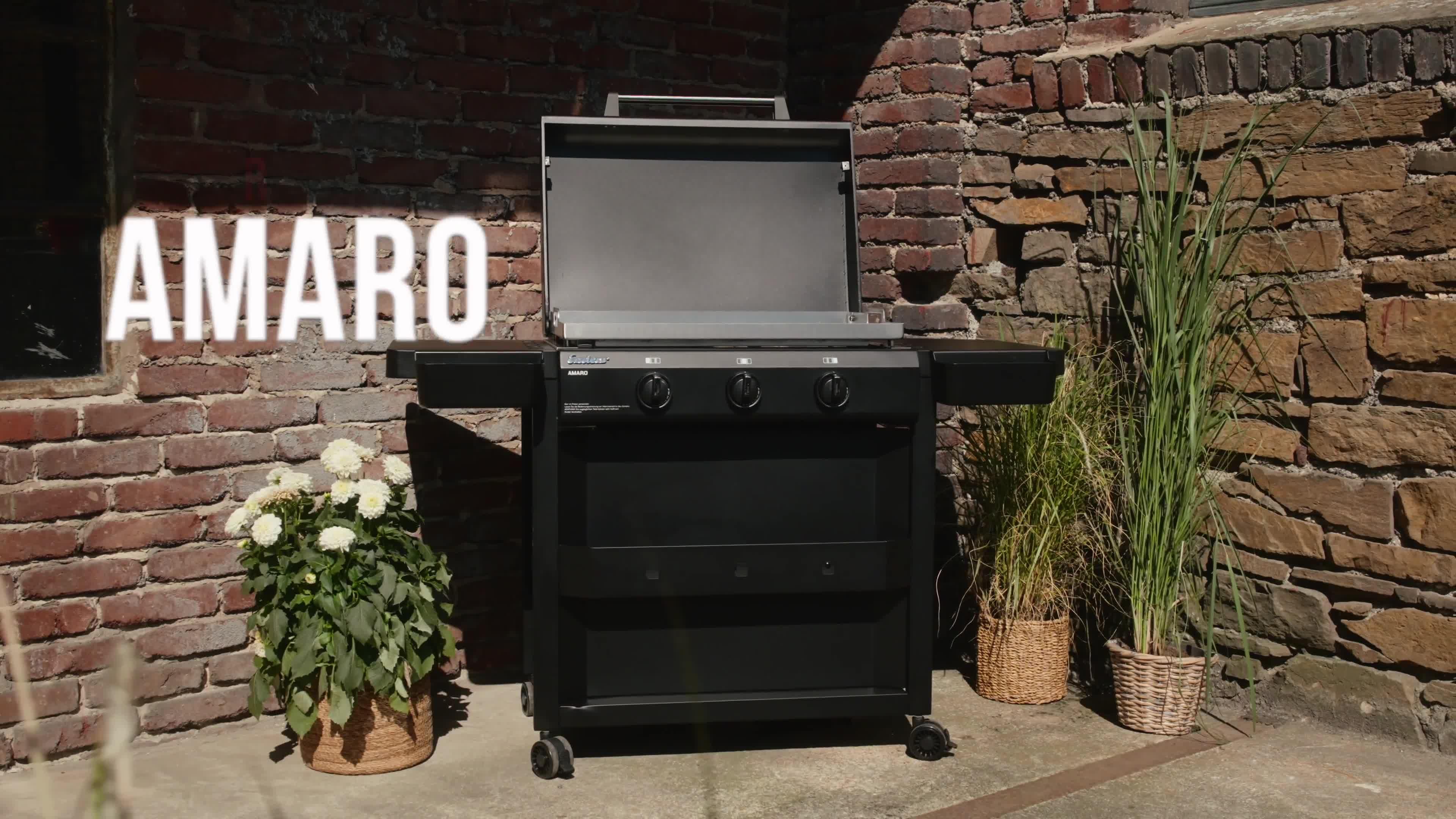 Image thumbnail 8 of 8 of Enders Amaro 3 Burner Plancha Gas BBQ