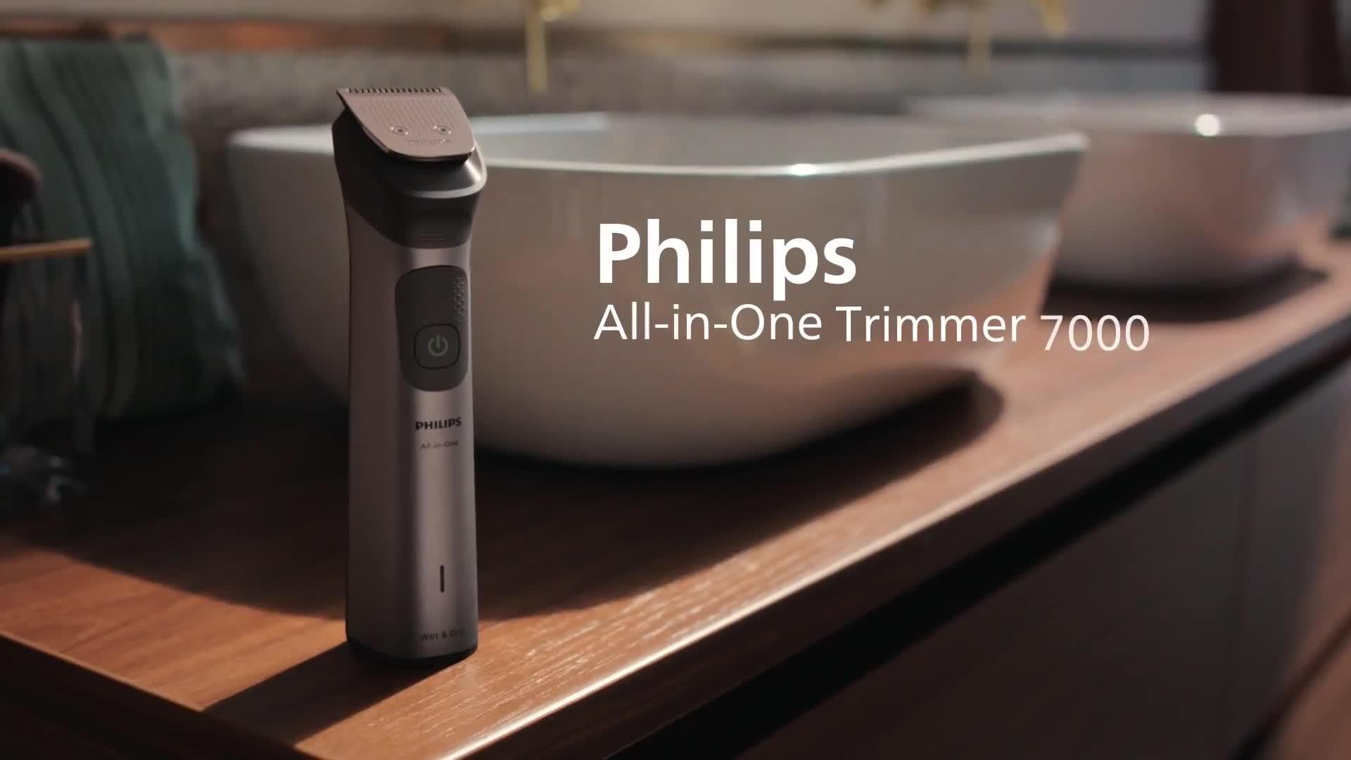 Image thumbnail 8 of 8 of Philips Multigroom 7000 Series All-in-One 17-Piece Trimmer - Beard, Hair &amp; Nose, Self-sharpening Blades, 22 Length Settings (0.5-16 mm), MG7941/15
