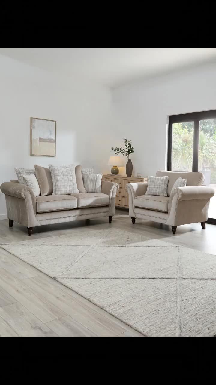 Image thumbnail 8 of 8 of The Very Collection Highgate 3 + 2 Seater Sofa Set&nbsp;- Made to Order in the UK
