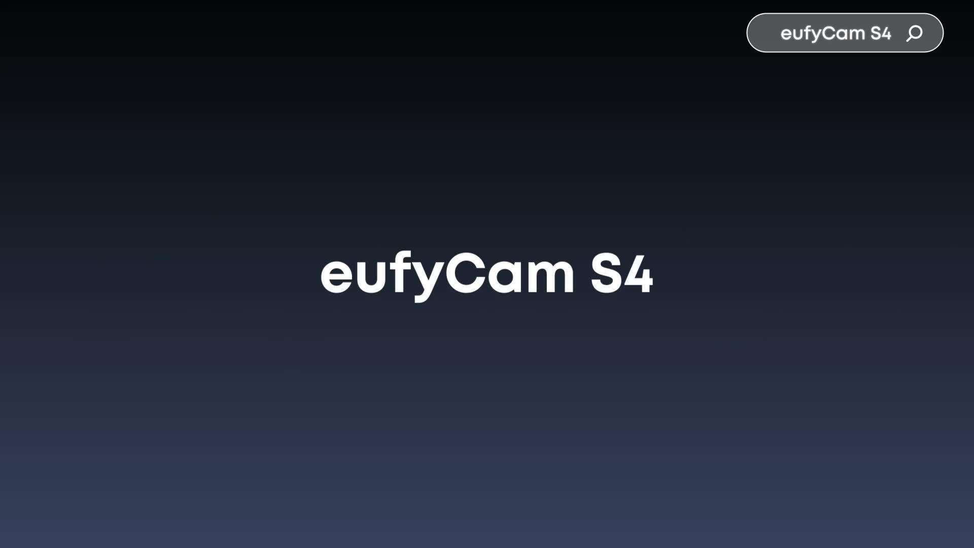 Image thumbnail 8 of 8 of Eufy eufyCam S4 4K Bullet-PTZ Security Camera CCTV with Solar Panel
