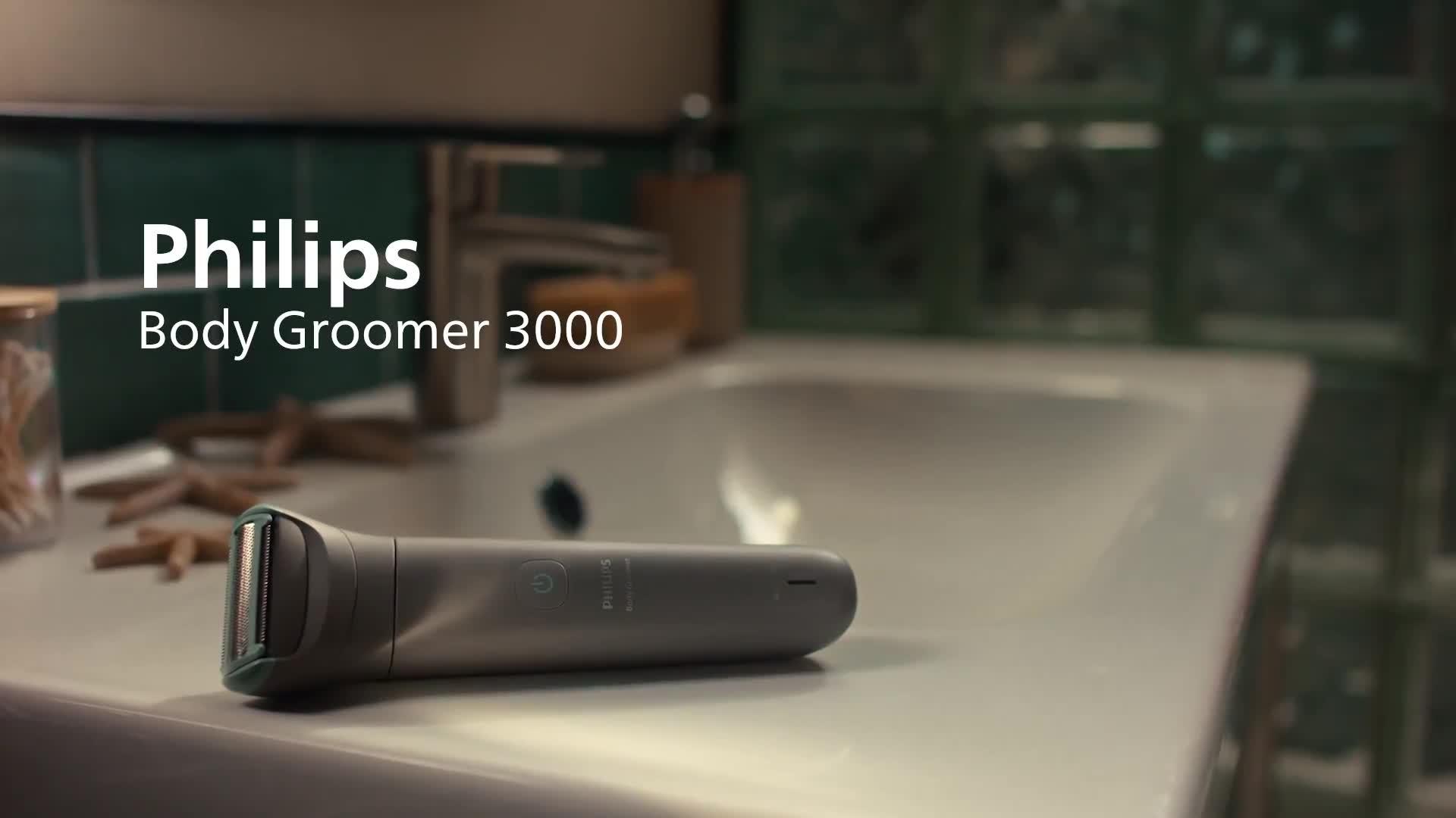 Image thumbnail 8 of 8 of Philips Body Groomer 3000 Series - Triple Protect Shave System, Intimate Trim &amp; Shave, Close and Smooth on Skin, 100% Showerproof, BG3485/15