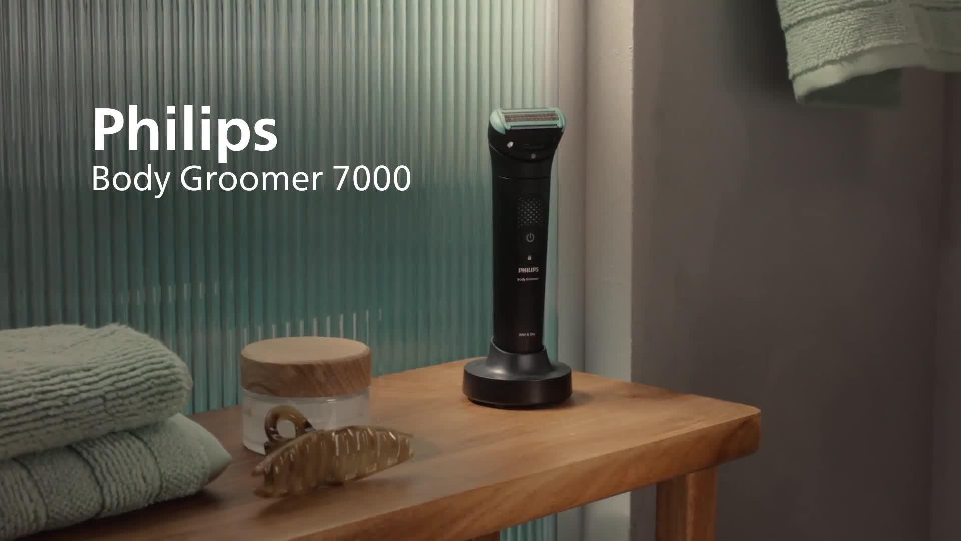 Image thumbnail 8 of 8 of Philips Body Groomer 7000 Series - 2D Flexing Head, Triple Protect Shave System, Intimate Trim &amp; Shave, 100% Showerproof, BG7470/15