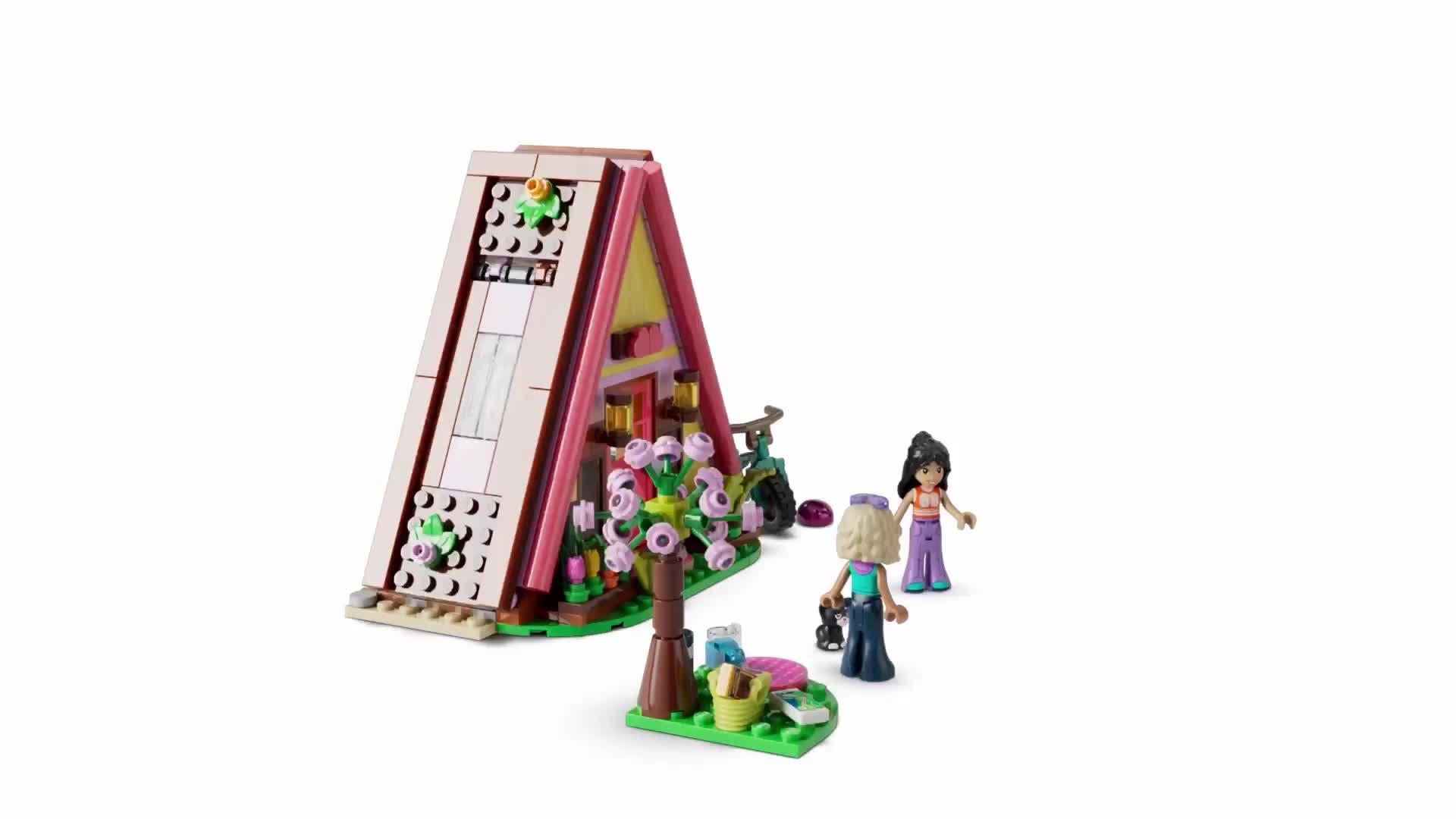 Image thumbnail 8 of 8 of LEGO Friends Nature Glamping Cabin Building Toy 42682