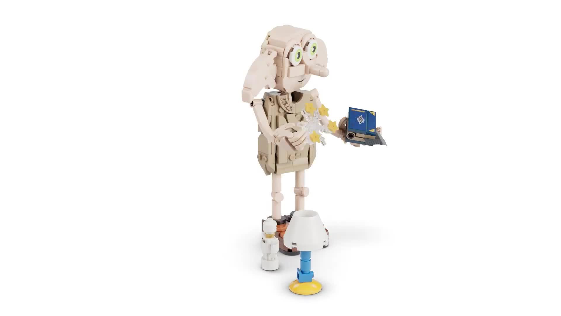 Image thumbnail 6 of 6 of LEGO Harry Potter Dobby&trade; the Free Elf Building Toy 76469