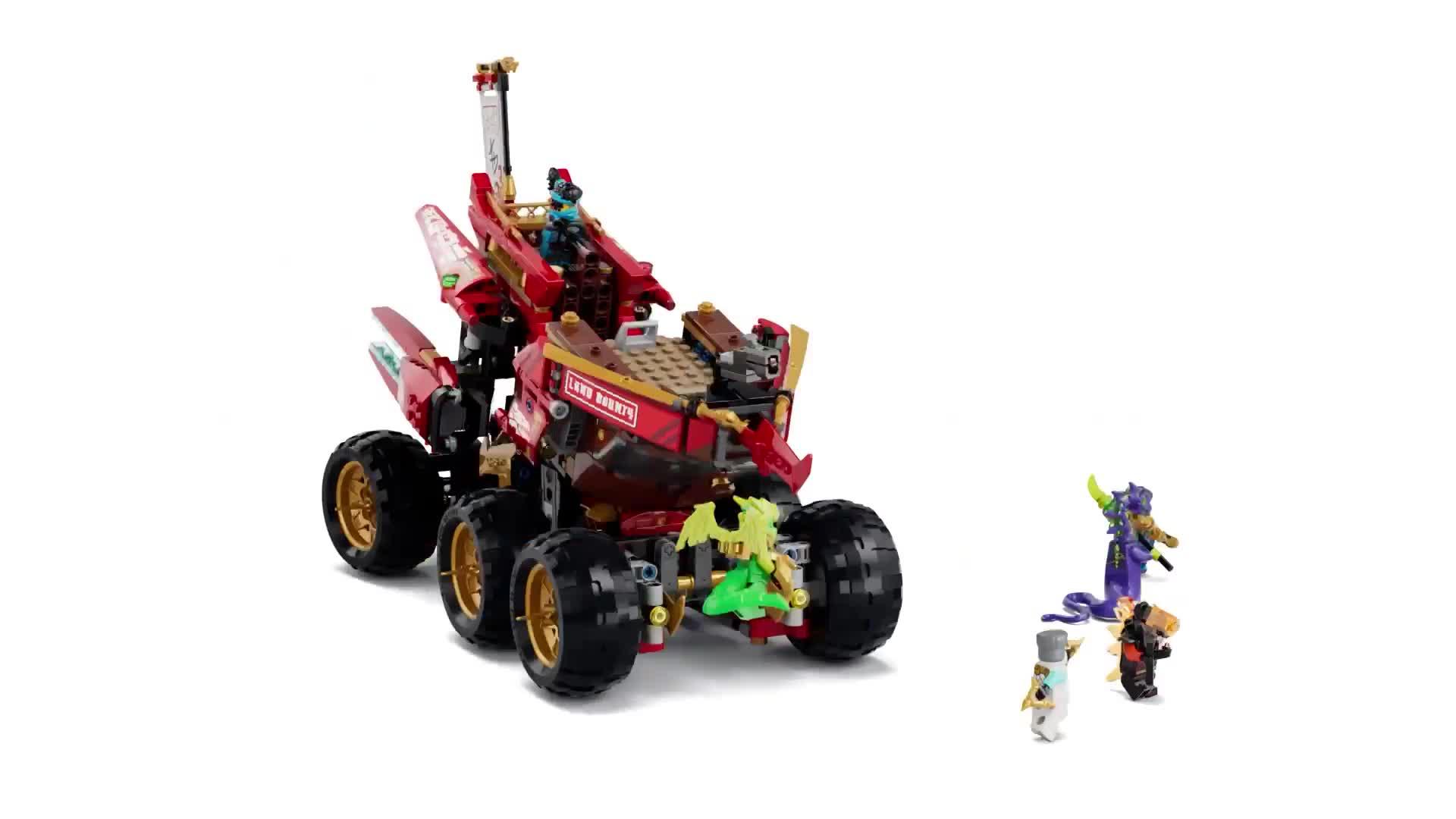 Image thumbnail 8 of 8 of LEGO Ninjago Land Bounty - 3-in-1 Toy Truck 71869