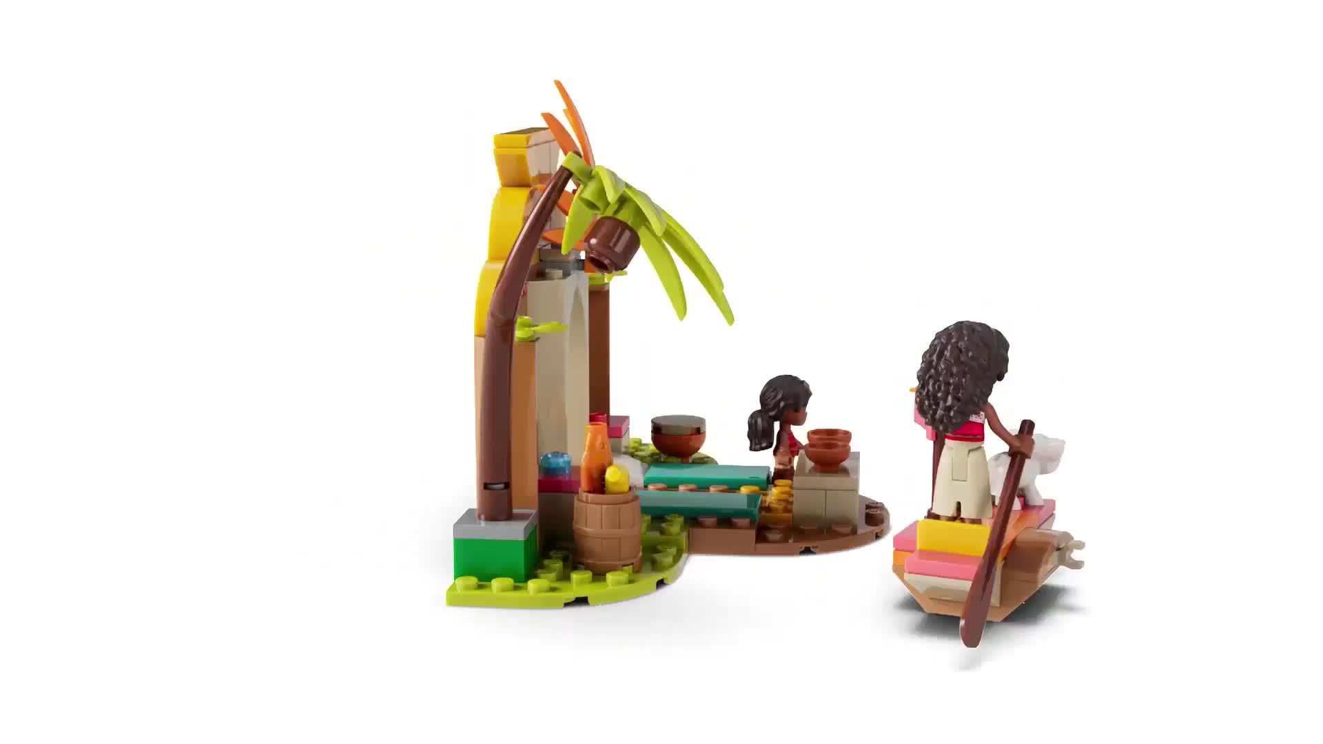 Image thumbnail 6 of 6 of LEGO Disney Princess Moana Village House &amp; Boat&nbsp;43282