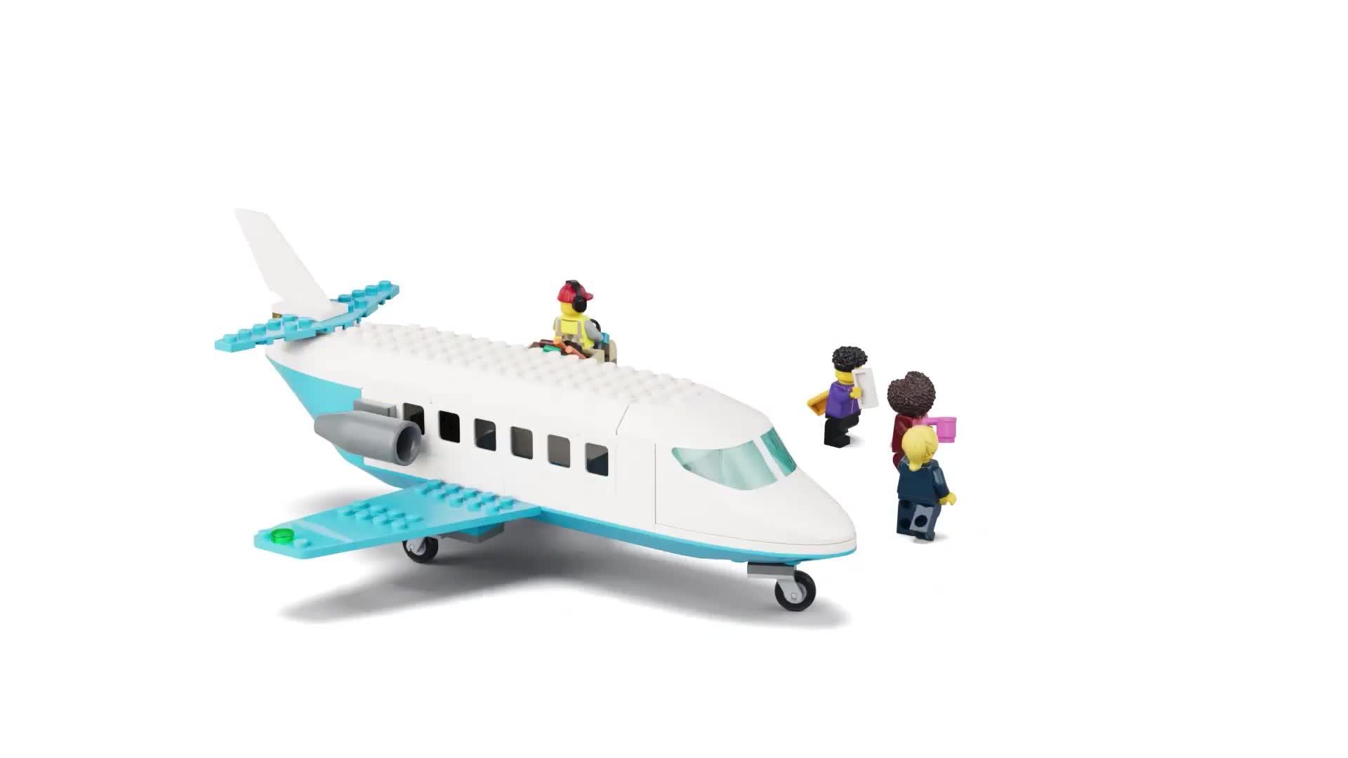 Image thumbnail 8 of 8 of LEGO City Passenger Jet - Airplane Toy&nbsp;60492