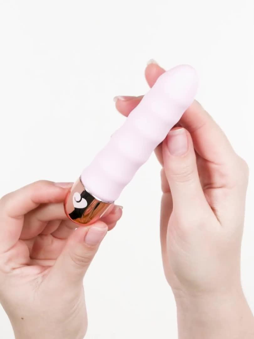 Image thumbnail 5 of 5 of Lovehoney Ripple 10 Function Silicone Wavy Vibrator Pink