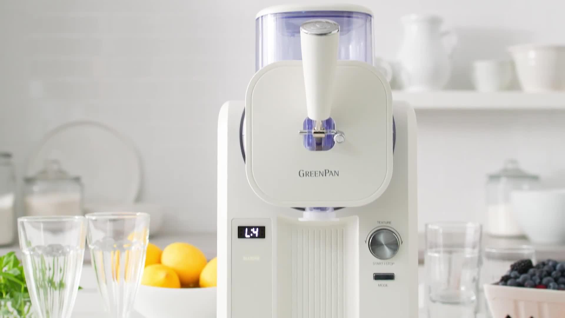Image thumbnail 8 of 8 of GreenPan Frost Ice Cream Maker Cream White