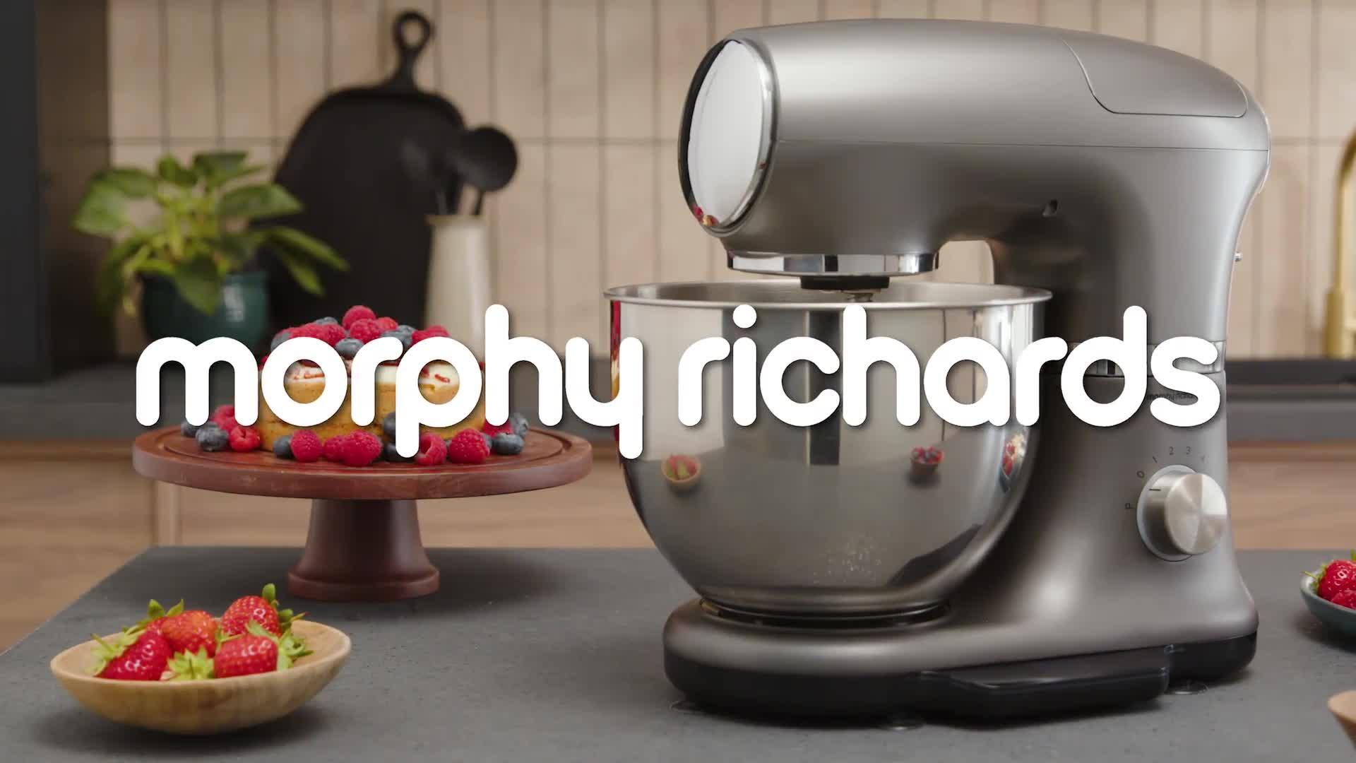 Image thumbnail 8 of 8 of Morphy Richards Stand Mixer Grey