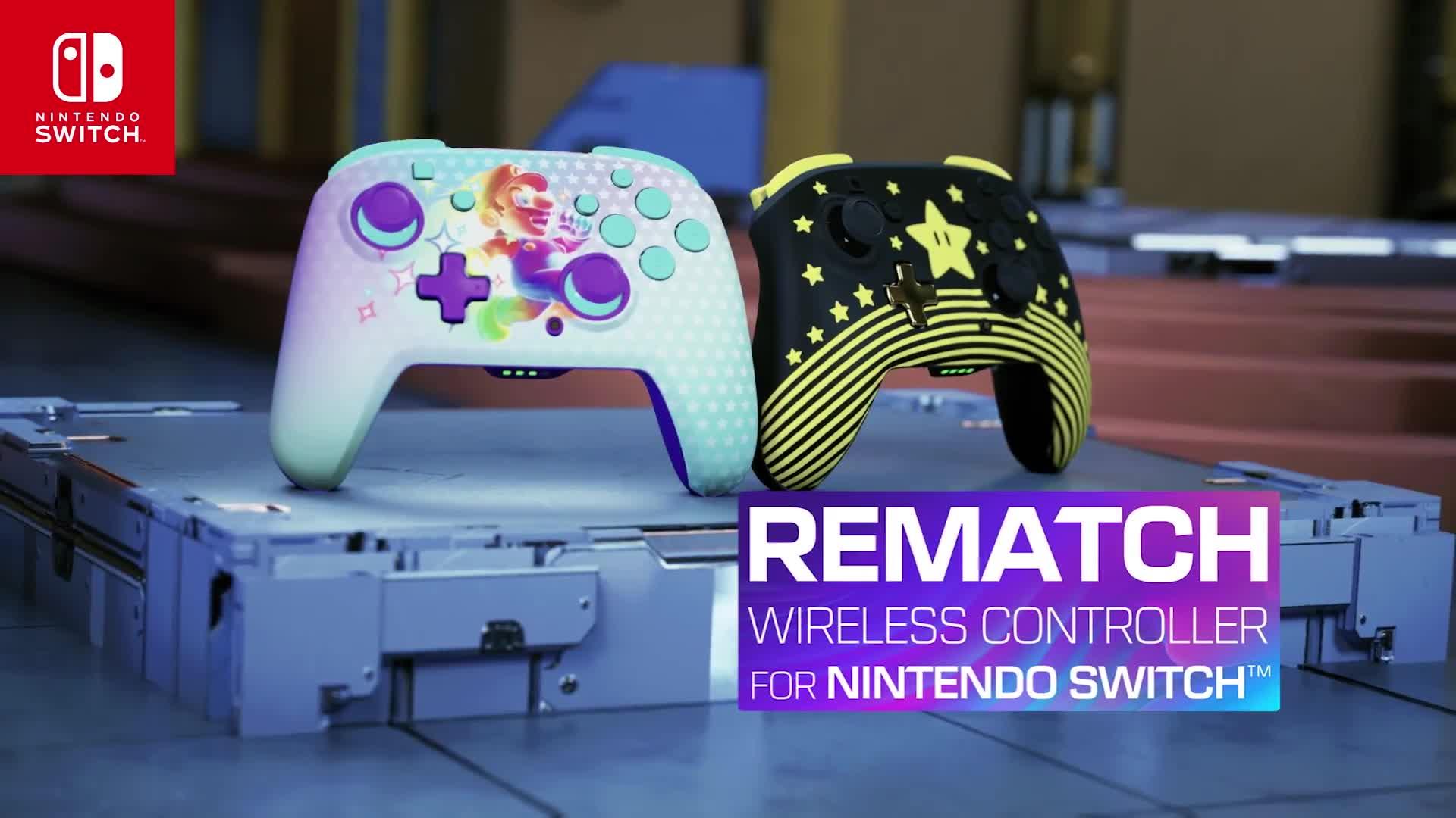 Image thumbnail 8 of 8 of Turtle Beach Rematch Wireless -&nbsp;NS - Invincible Mario