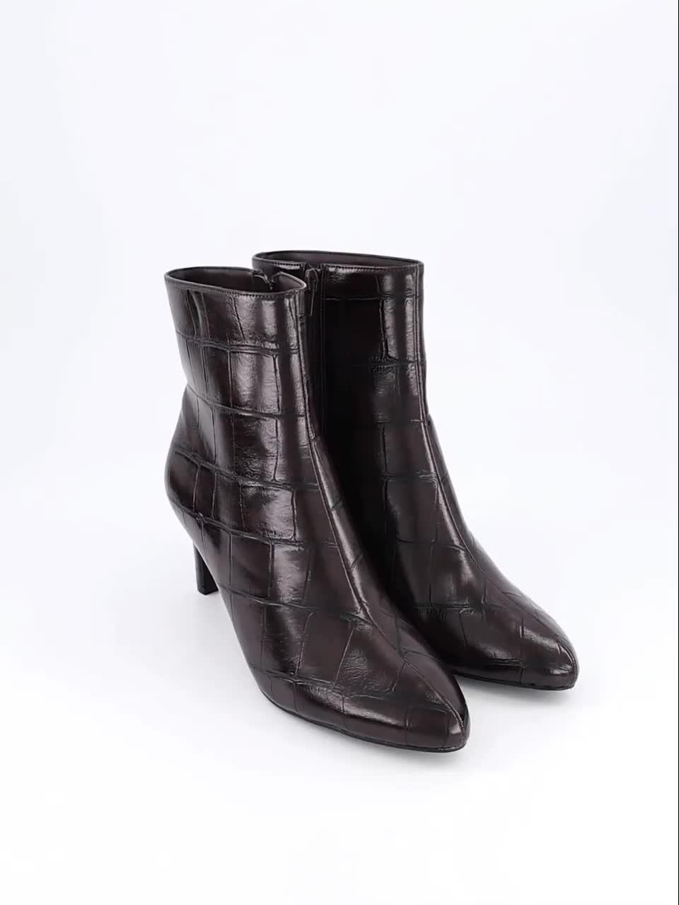 Image thumbnail 7 of 7 of The Very Collection Womens Heeled Shoe Boots - Brown