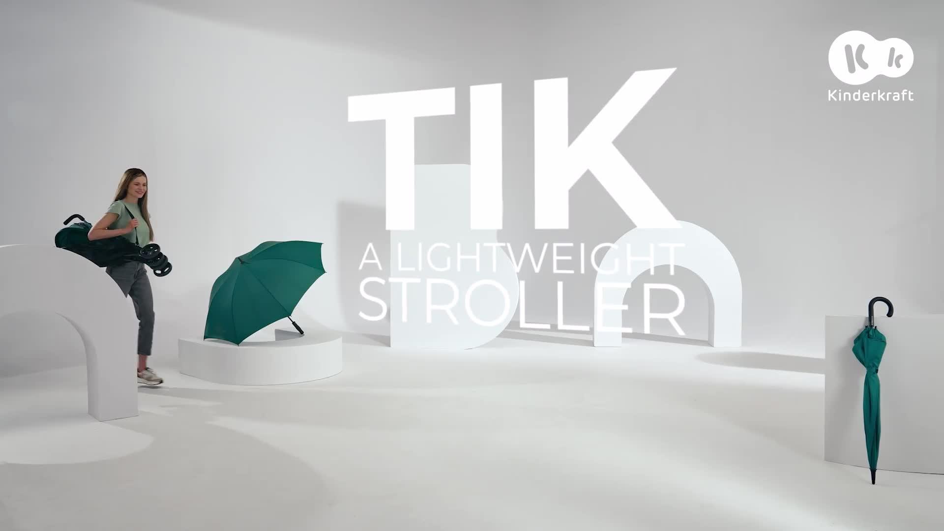 Image thumbnail 8 of 8 of Kinderkraft Tik Pushchair - Green