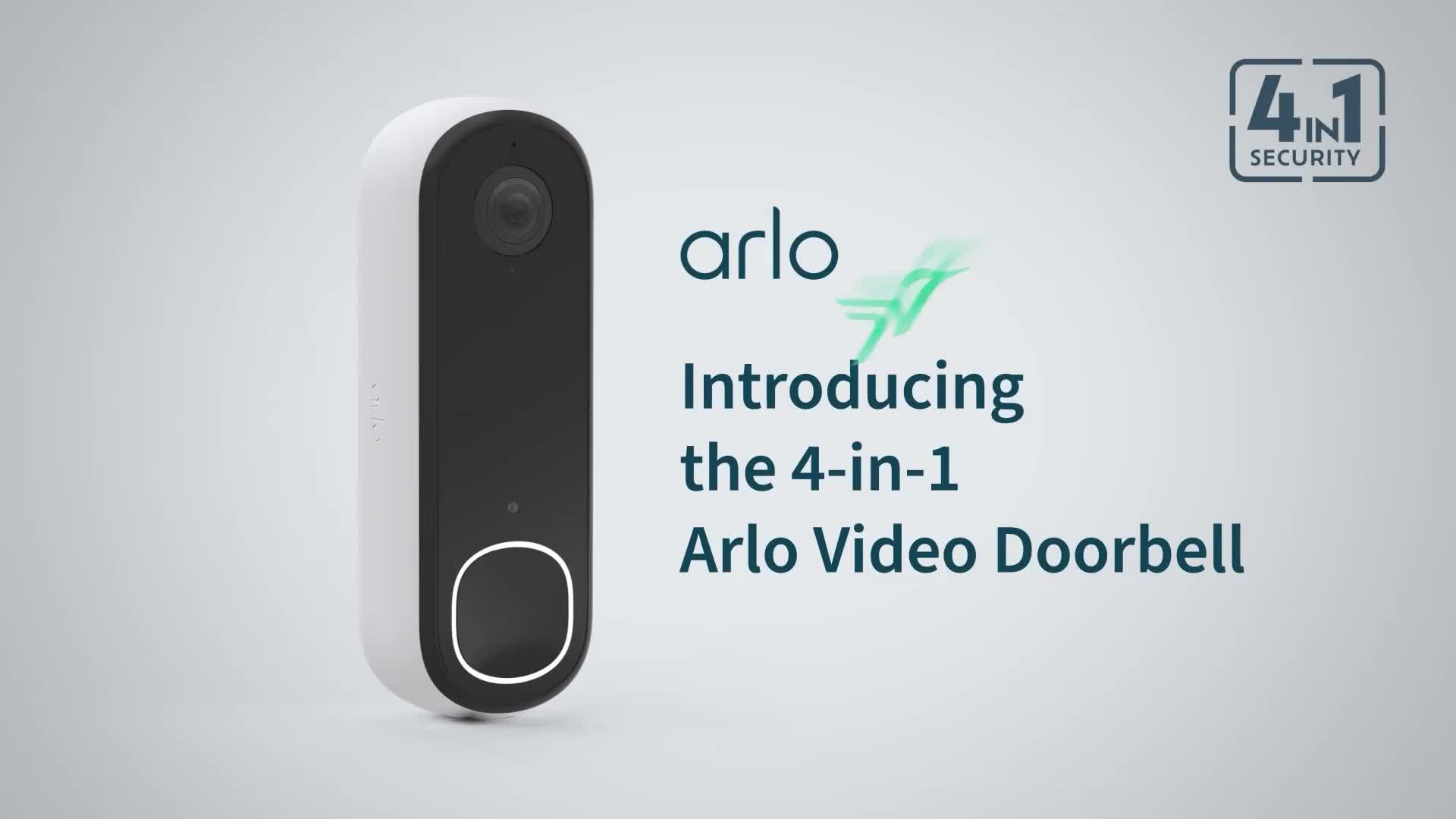 Image thumbnail 8 of 8 of Arlo Video Doorbell HD