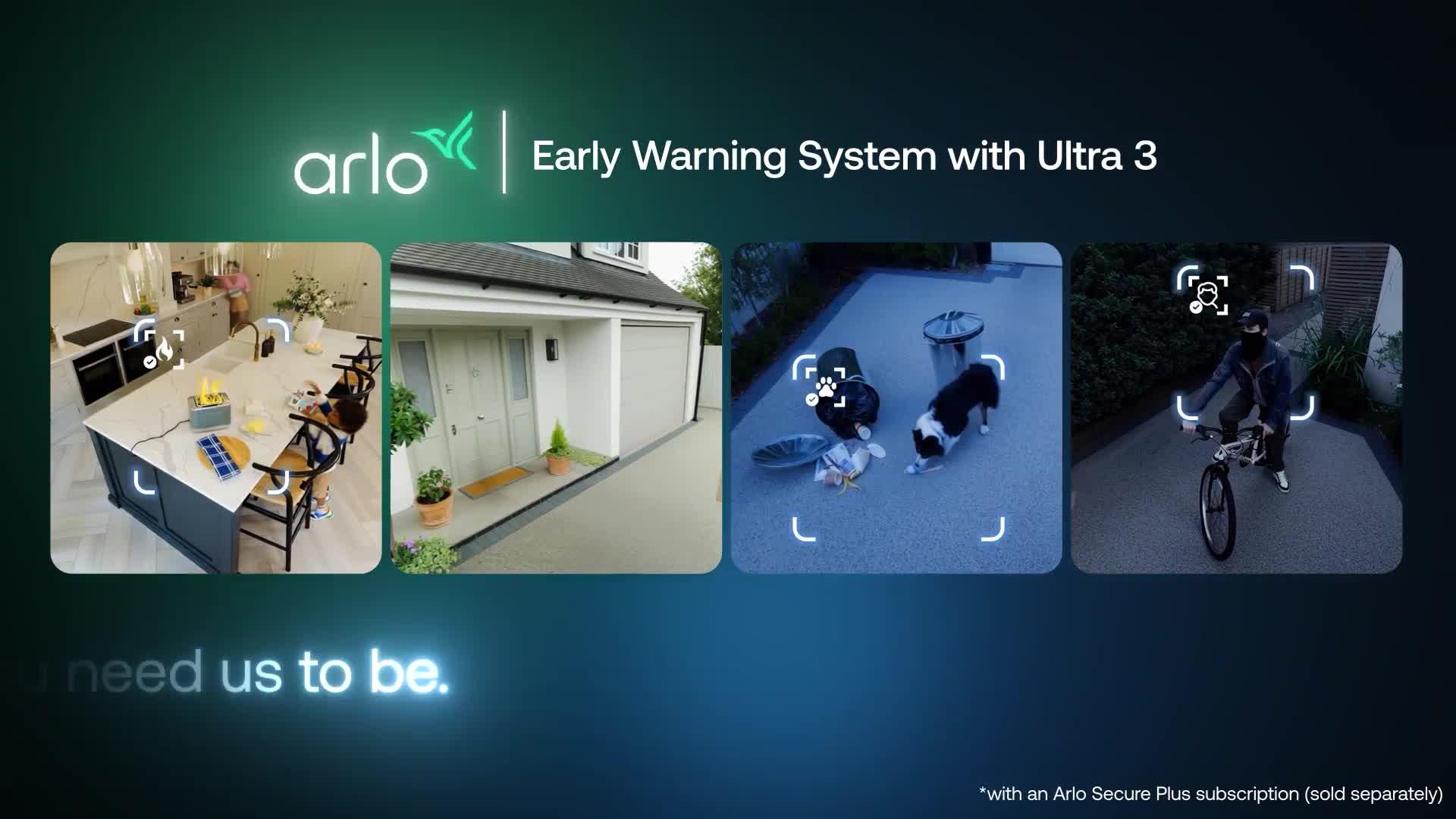 Image thumbnail 8 of 8 of Arlo Ultra 3 4K 4 Security Cameras Kit and Solar Panel Kit