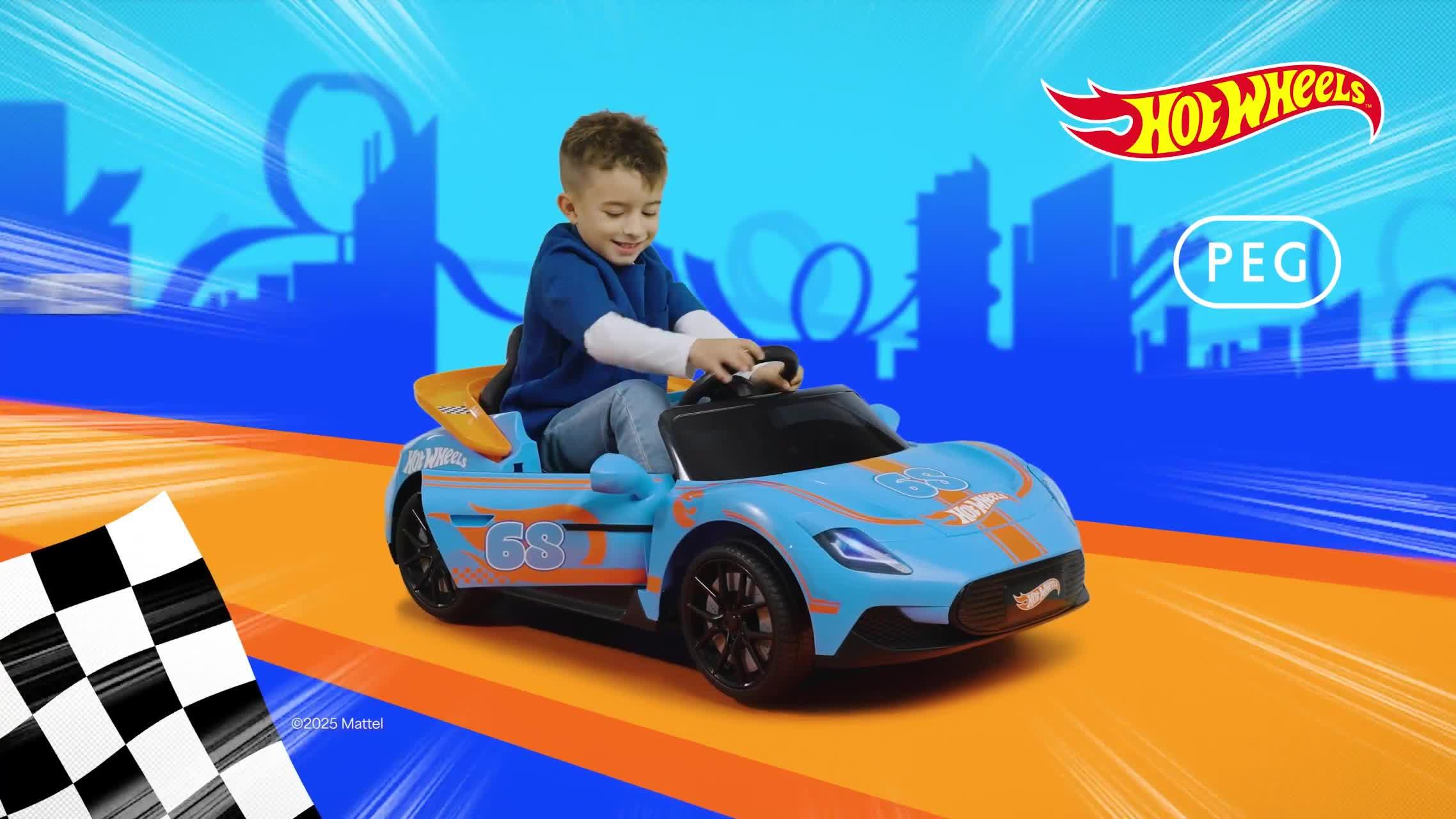 Image thumbnail 8 of 8 of Hot Wheels 12v RC Electric Ride On