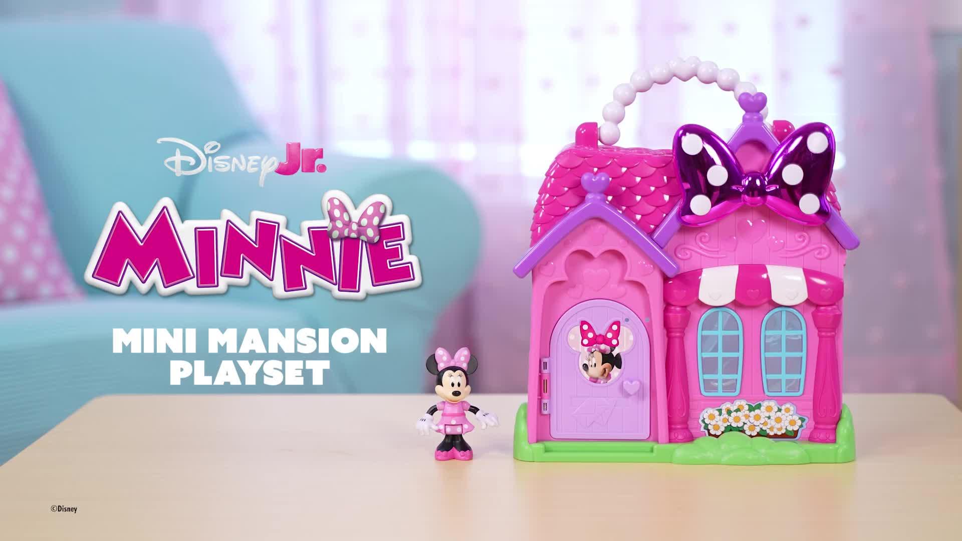 Image thumbnail 8 of 8 of Minnie Mouse Stow N Go Minnie Mansion Playset
