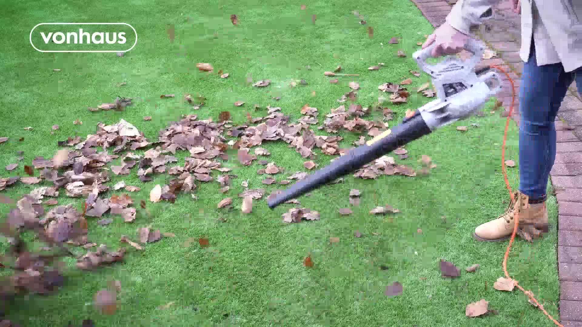 Image thumbnail 8 of 8 of Vonhaus Corded Leaf Blower