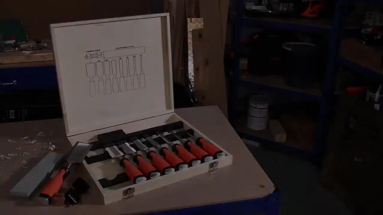 Image thumbnail 8 of 8 of Vonhaus 10 Piece&nbsp;Wood Chisel Set