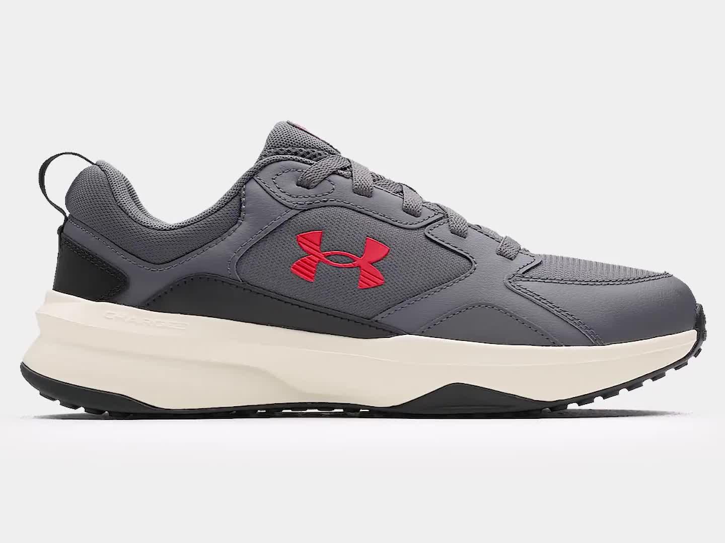 Image thumbnail 6 of 6 of UNDER ARMOUR Men's Charged Edge Training Trainers - Grey