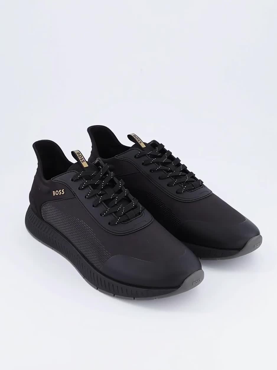 Image thumbnail 7 of 7 of BOSS Boss Nitan Trainers - Black