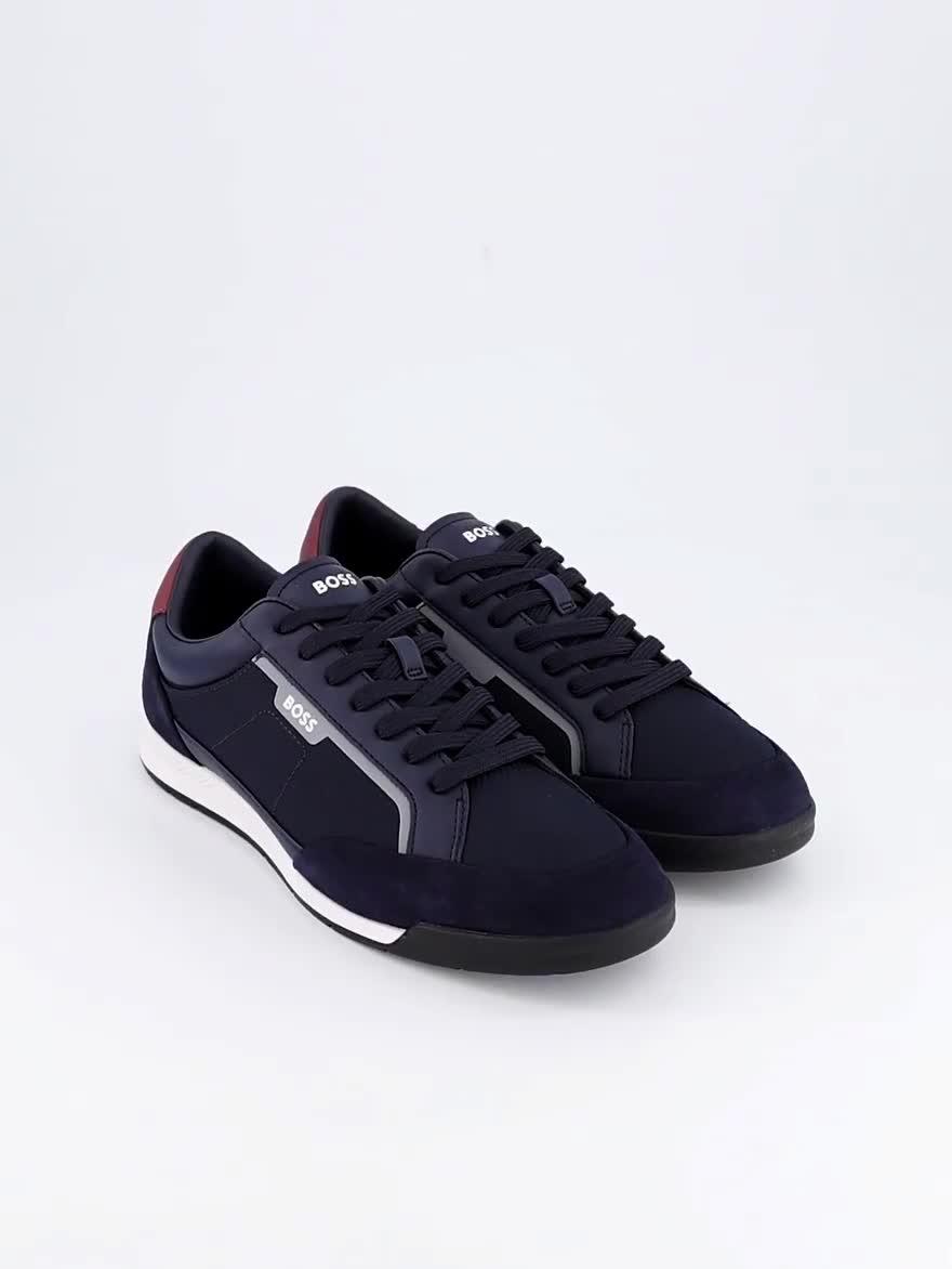 Image thumbnail 8 of 8 of BOSS Nitan Trainers - Blue
