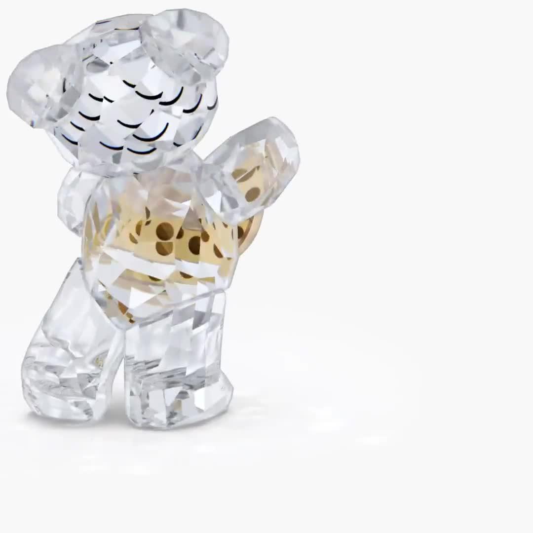 Image thumbnail 4 of 4 of Swarovski Kris Bear Lucky Horseshoe