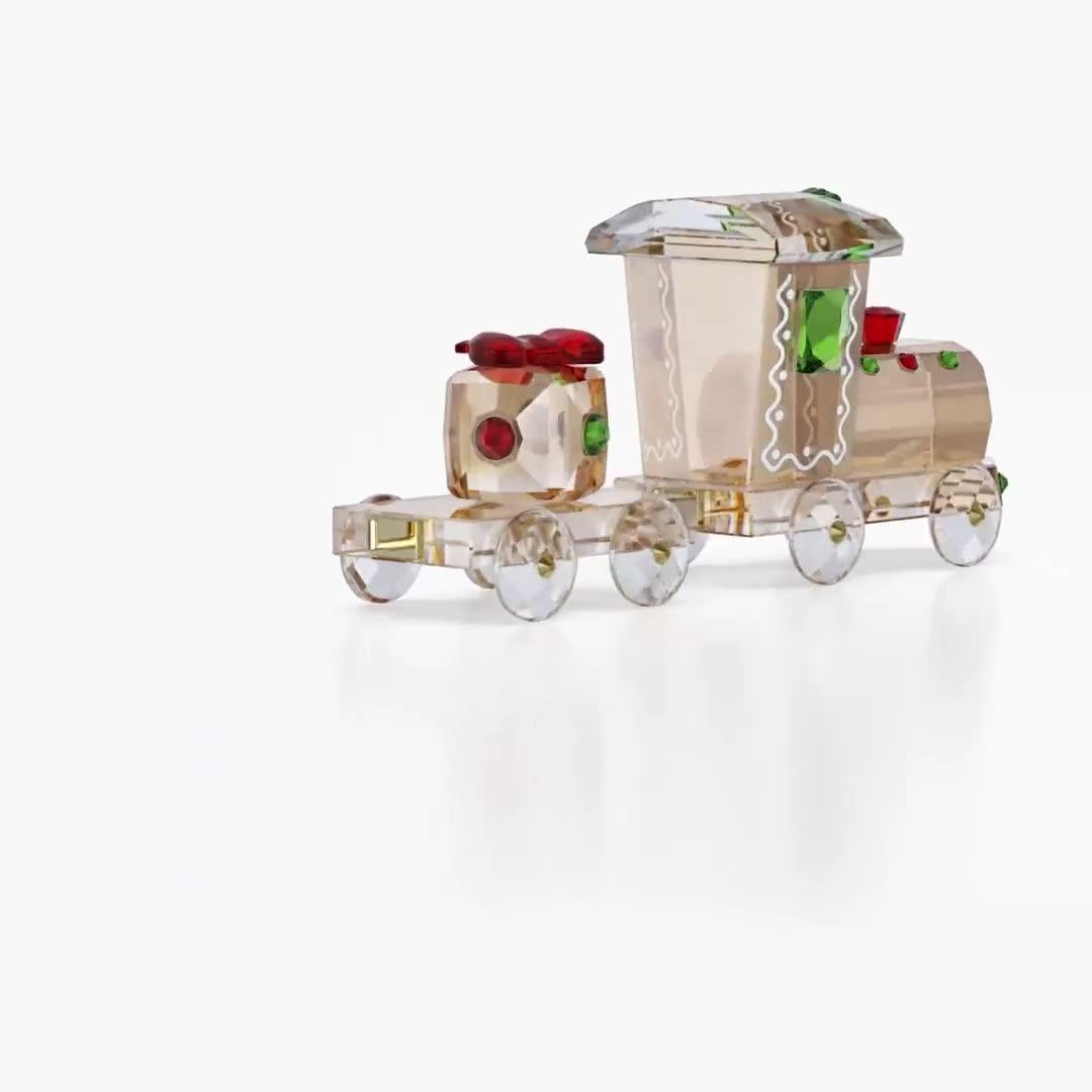 Image thumbnail 5 of 5 of Swarovski Holiday Cheers Train Set
