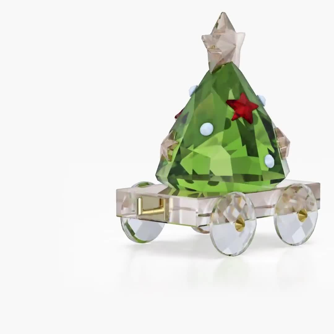 Image thumbnail 5 of 5 of Swarovski Holiday Cheers Train Wagon Annual Edition Ornament