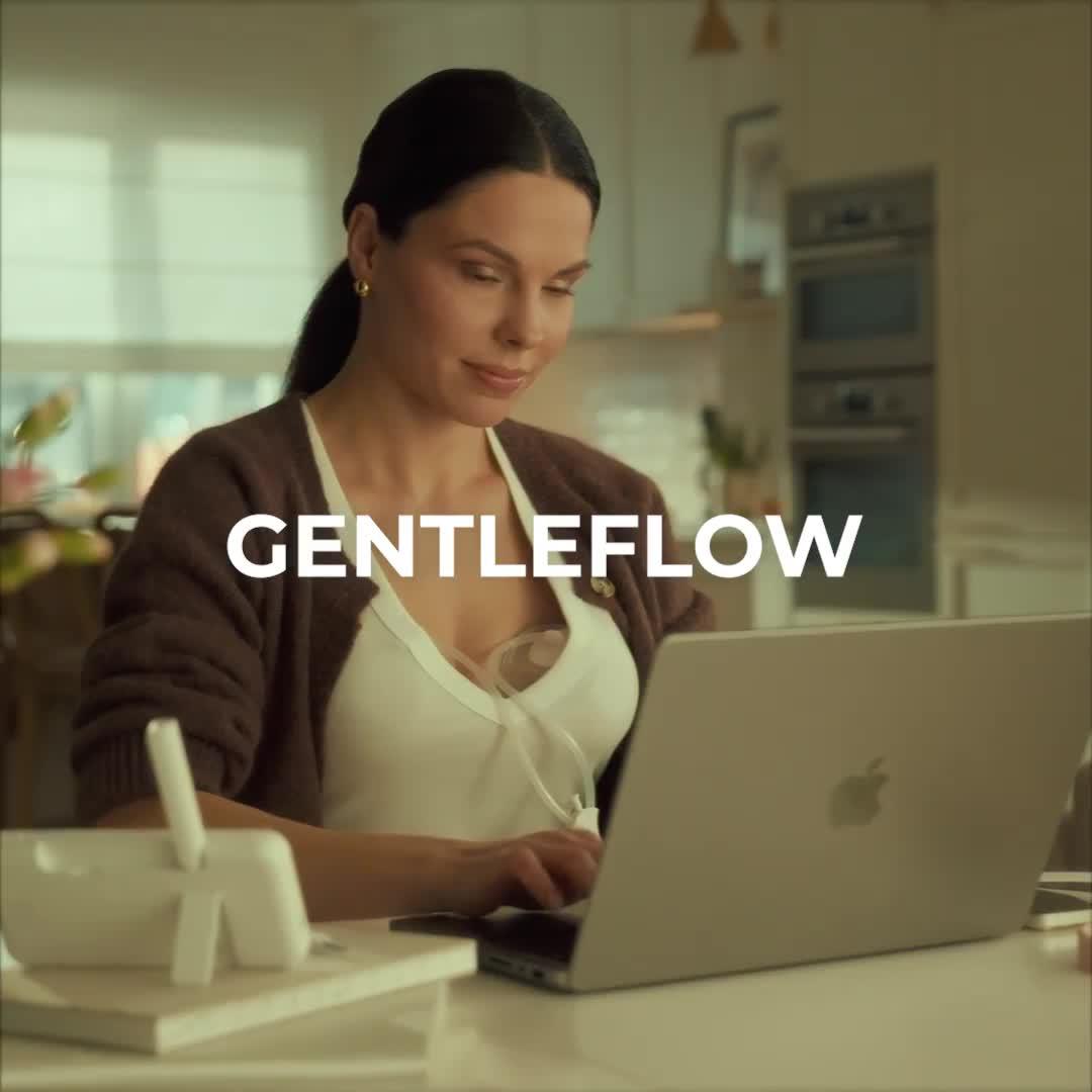 Image thumbnail 8 of 8 of Kinderkraft GentleFlow double breast pump - Gold